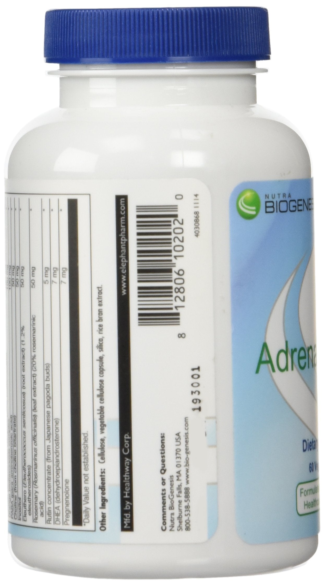 Nutra BioGenesis Adrenal Support Plus Capsules 60 Capsules