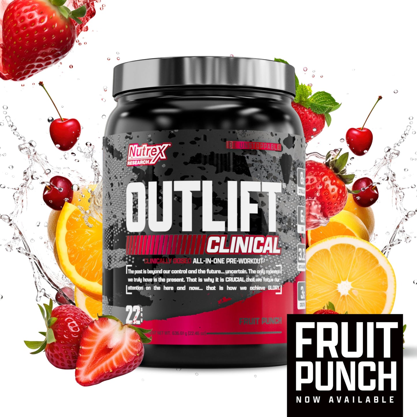 Nutrex Research Outlift Pre Workout Powder 23 Servings