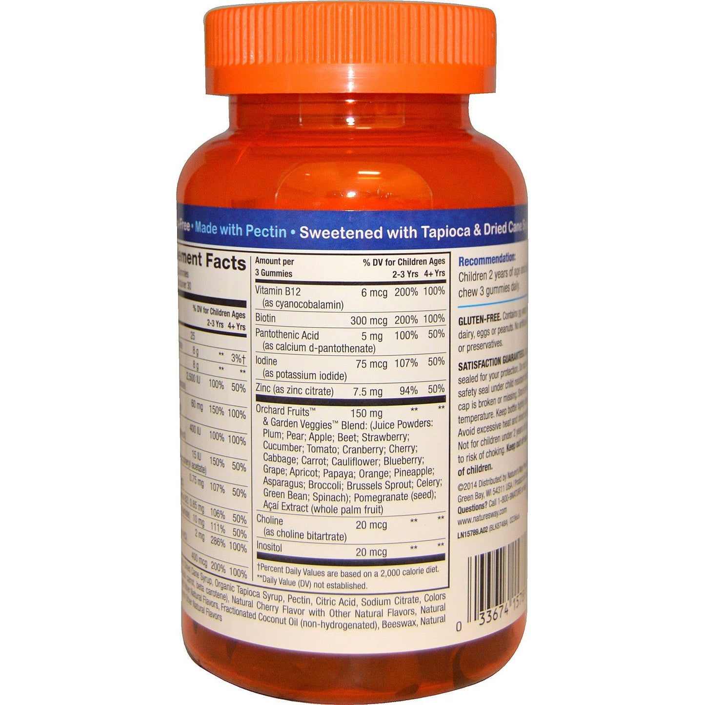 Nature's Way Alive! Children's Multi-Vitamin Gummies 90 Count