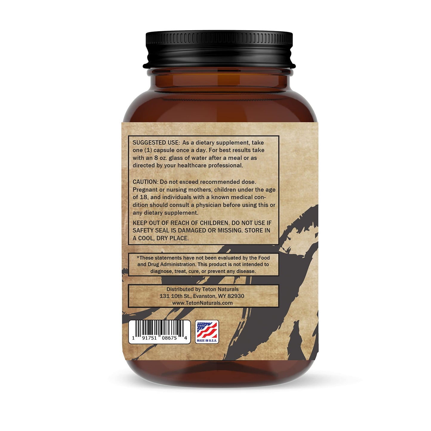 Teton Naturals K2D3 10000IU Capsules, 60 Count