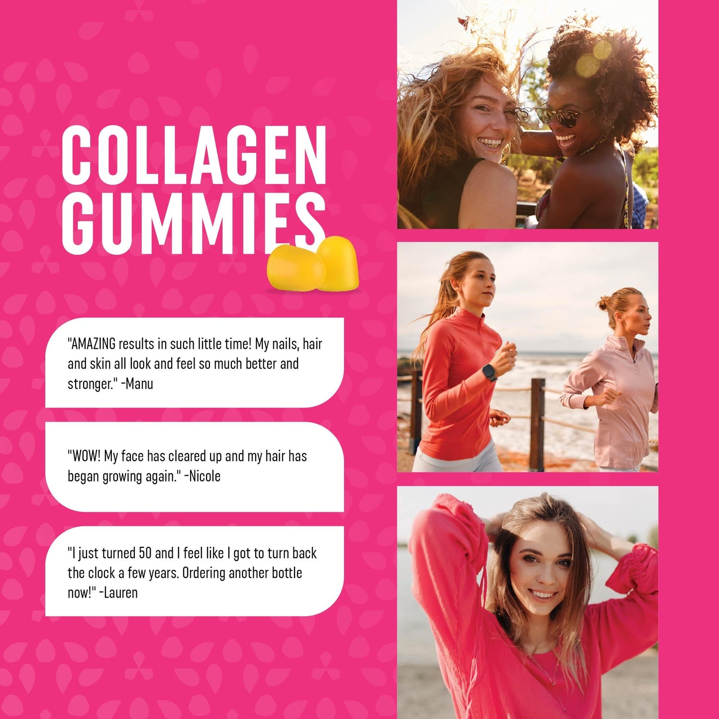 MAV NUTRITION Collagen Gummies for Women 60 Count