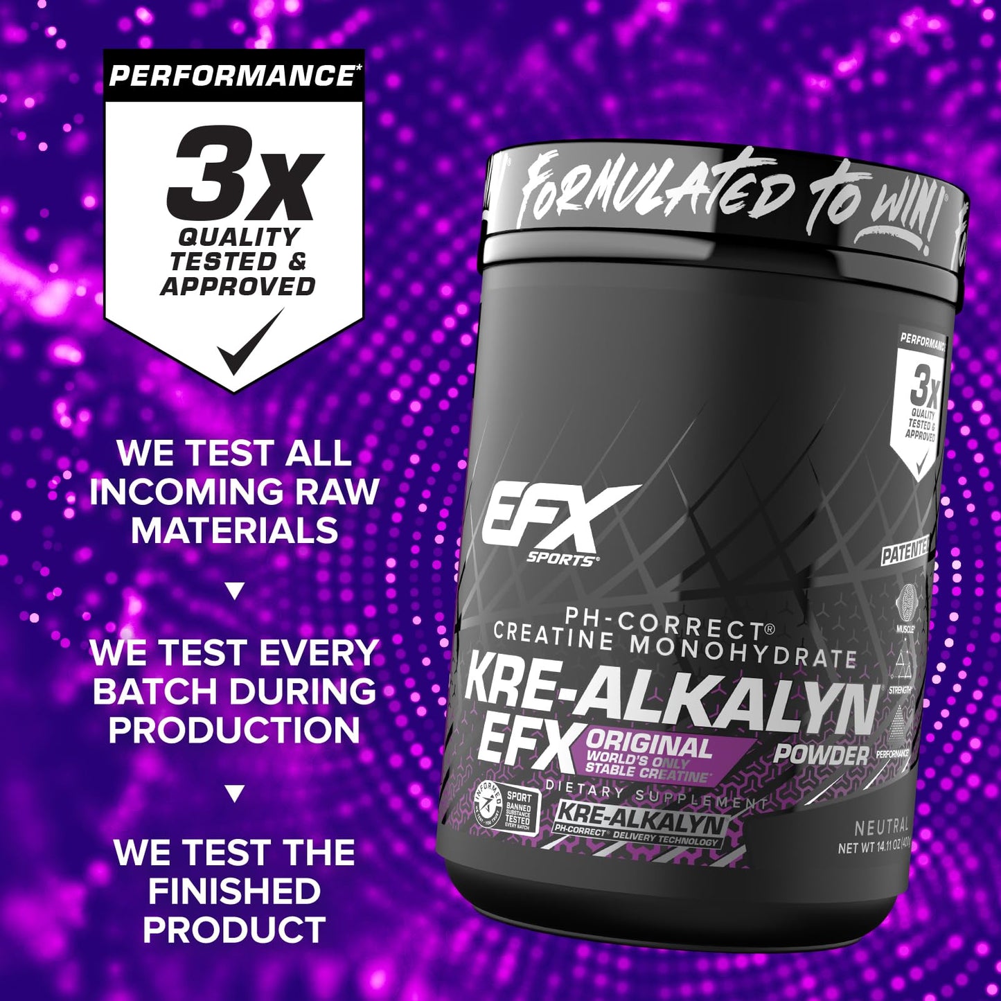 EFX Sports Kre-Alkalyn EFX Powder 14.11