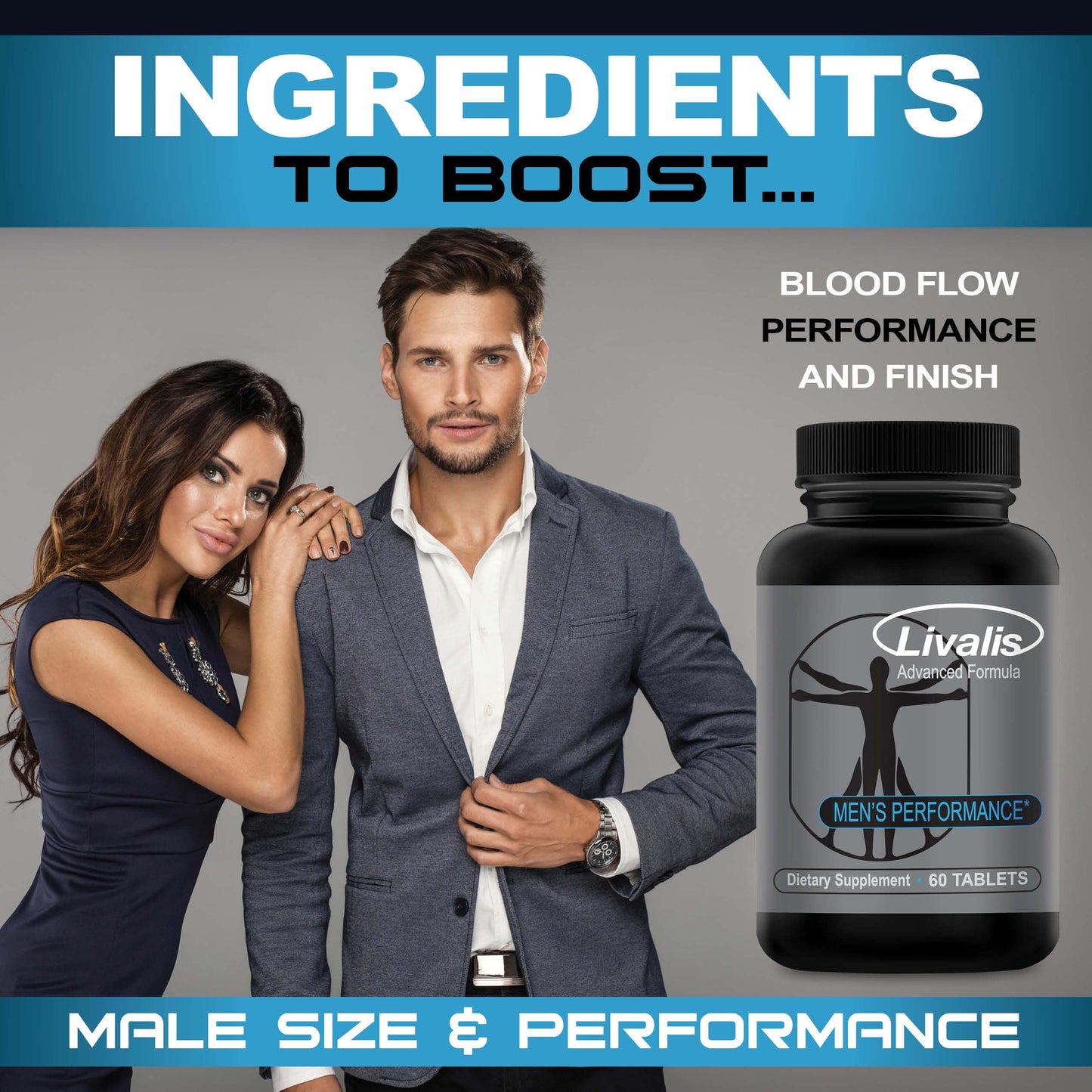Livalis Male Enlargement Supplement Tablet 1 Count