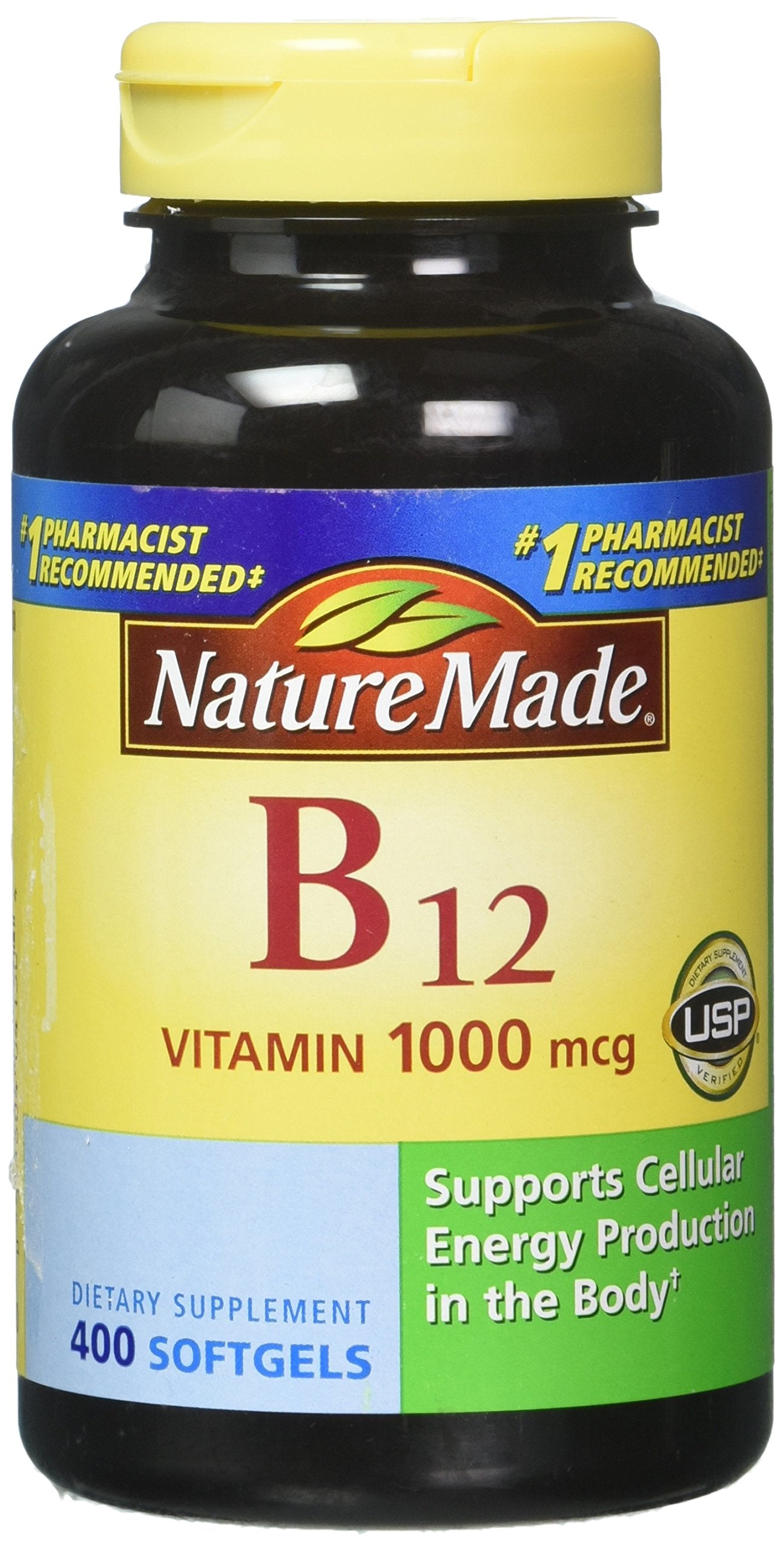 Nature Made Vitamin B12 1000 mcg Softgel, 400 Count