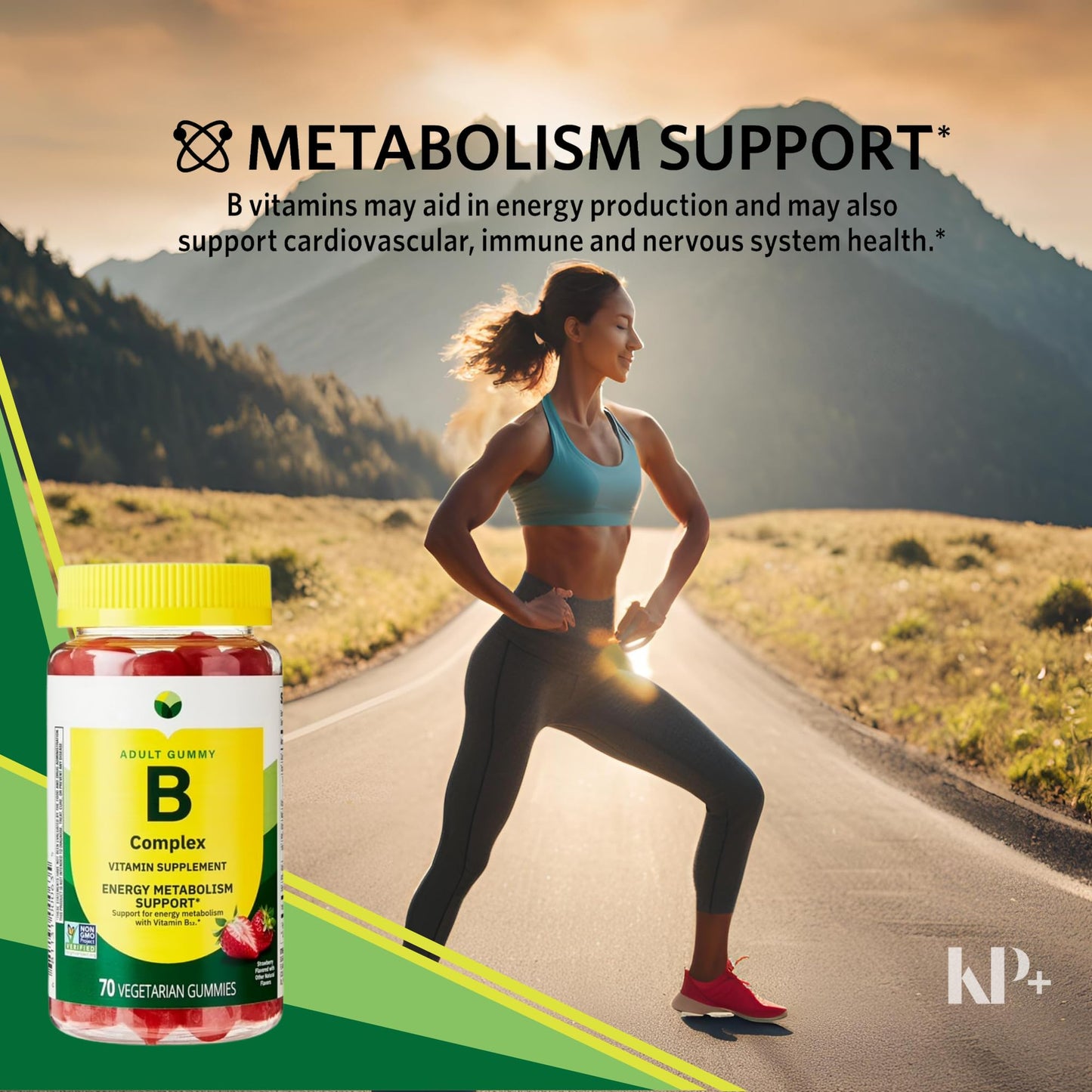 KP+ Vitamin B Complex Gummy 140 Gummies