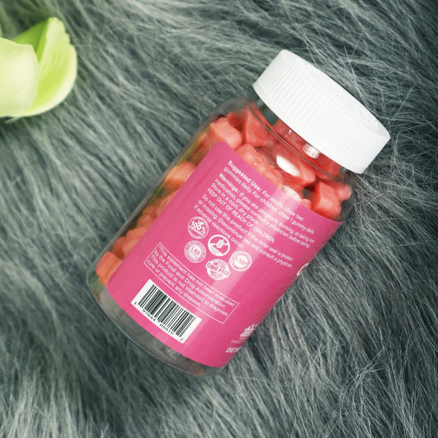 FANDICK Collagen Complex Immunity Gummies with Vitamins A-K, 60 Count