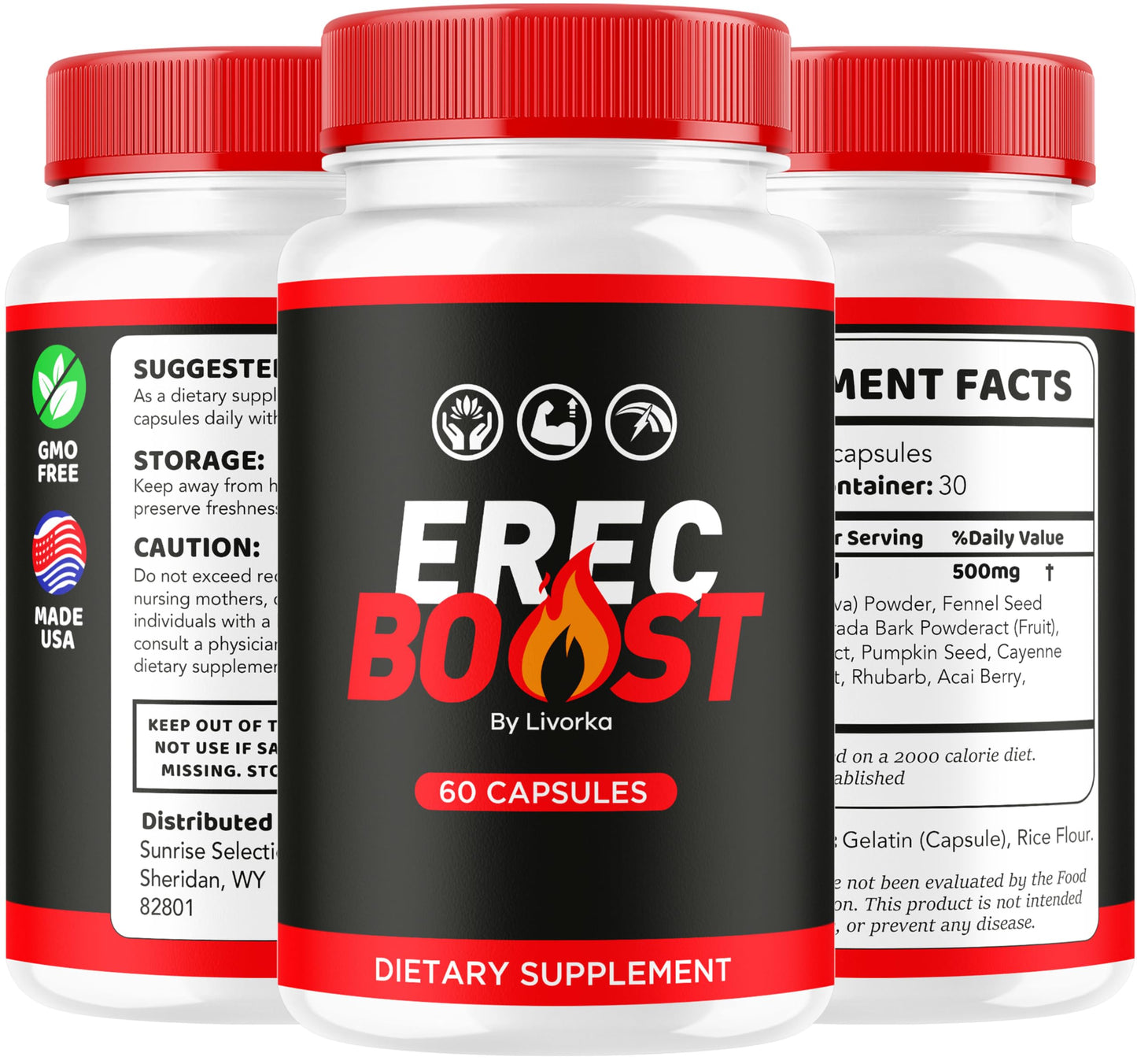 LIVORKA ErecBoost Capsules 120 Capsules