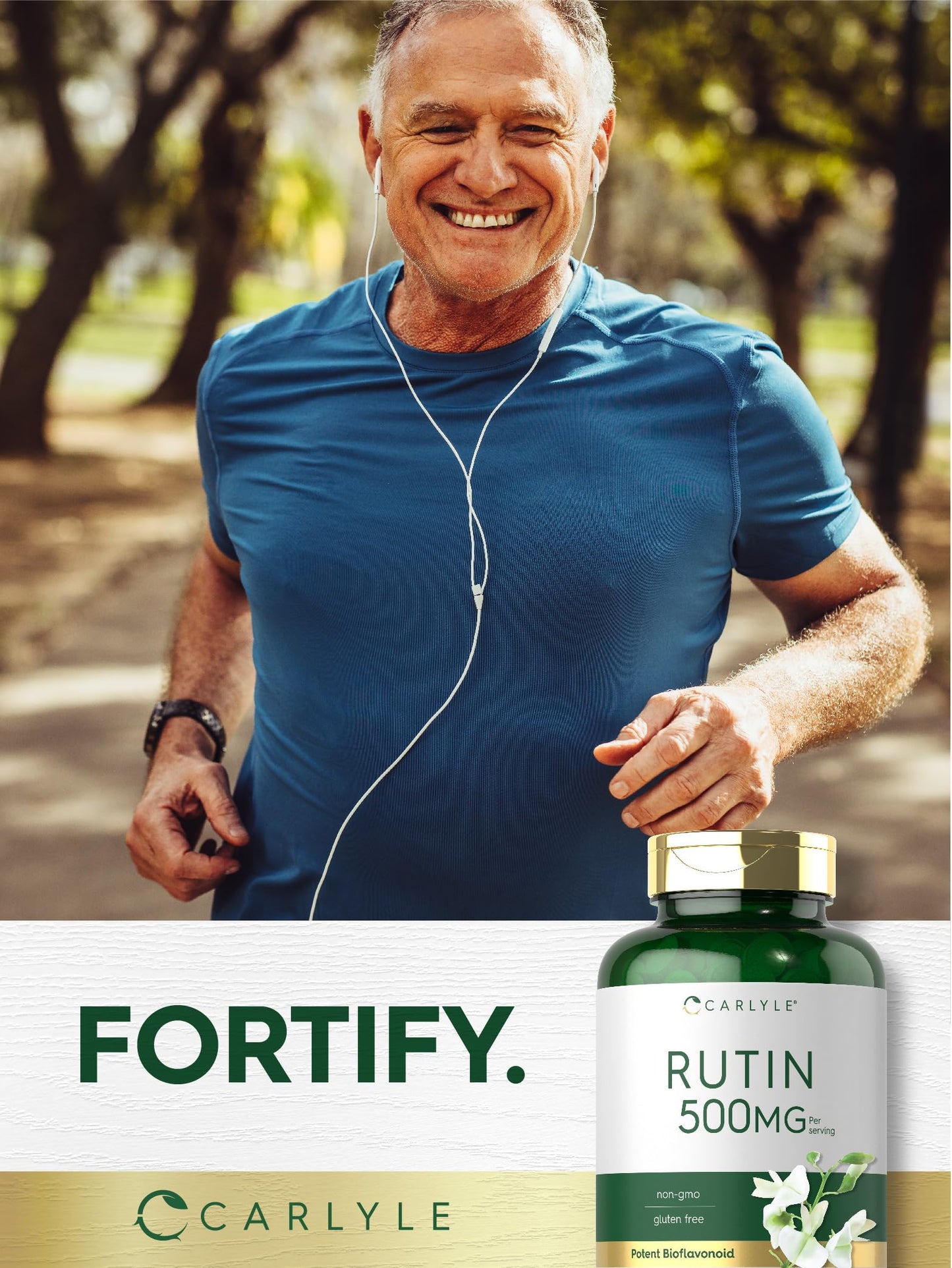Carlyle Rutin Supplement 500mg Tablet, 200 Count