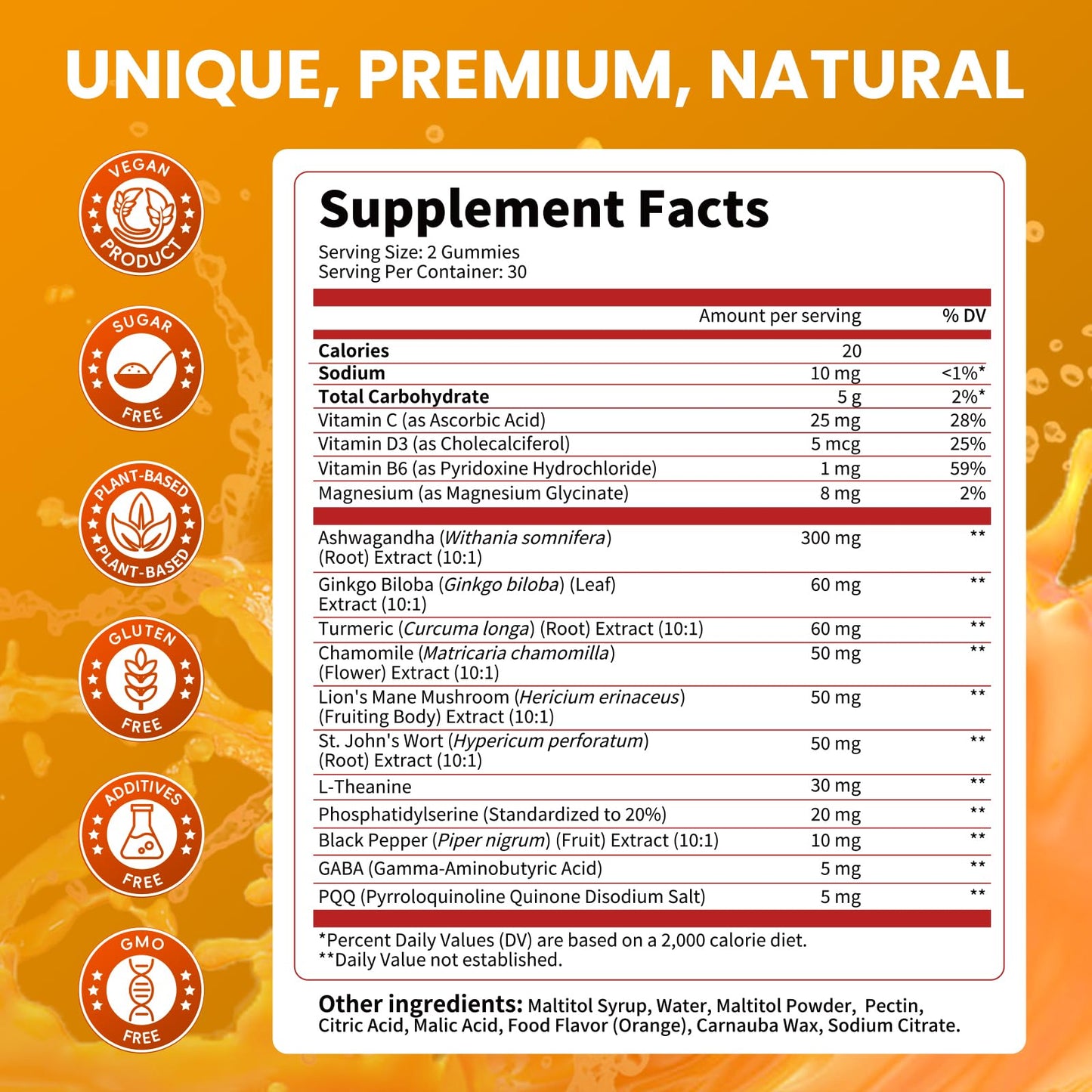 Lukaree Cortisol Gummies, 60 Count