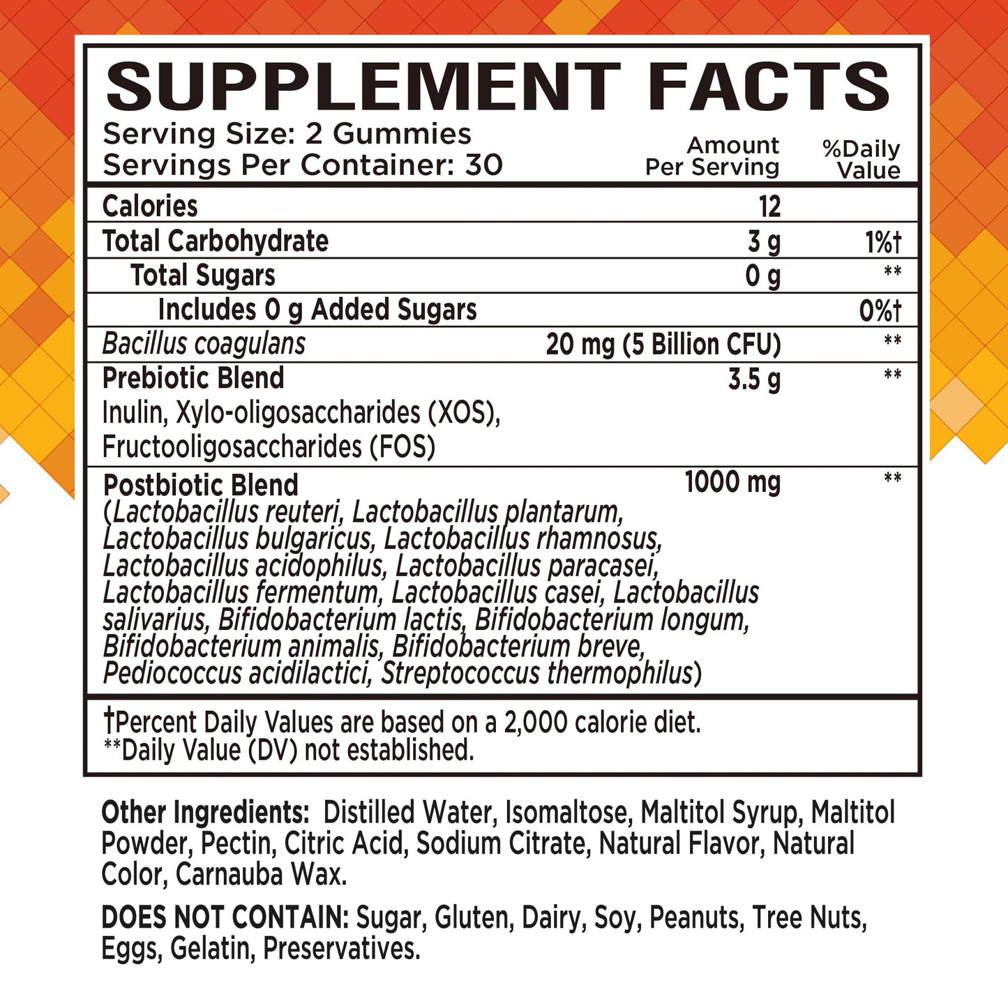 NutraPep Prebiotic Probiotic & Postbiotic Gummies for Women Men & Kids Children 60 Count