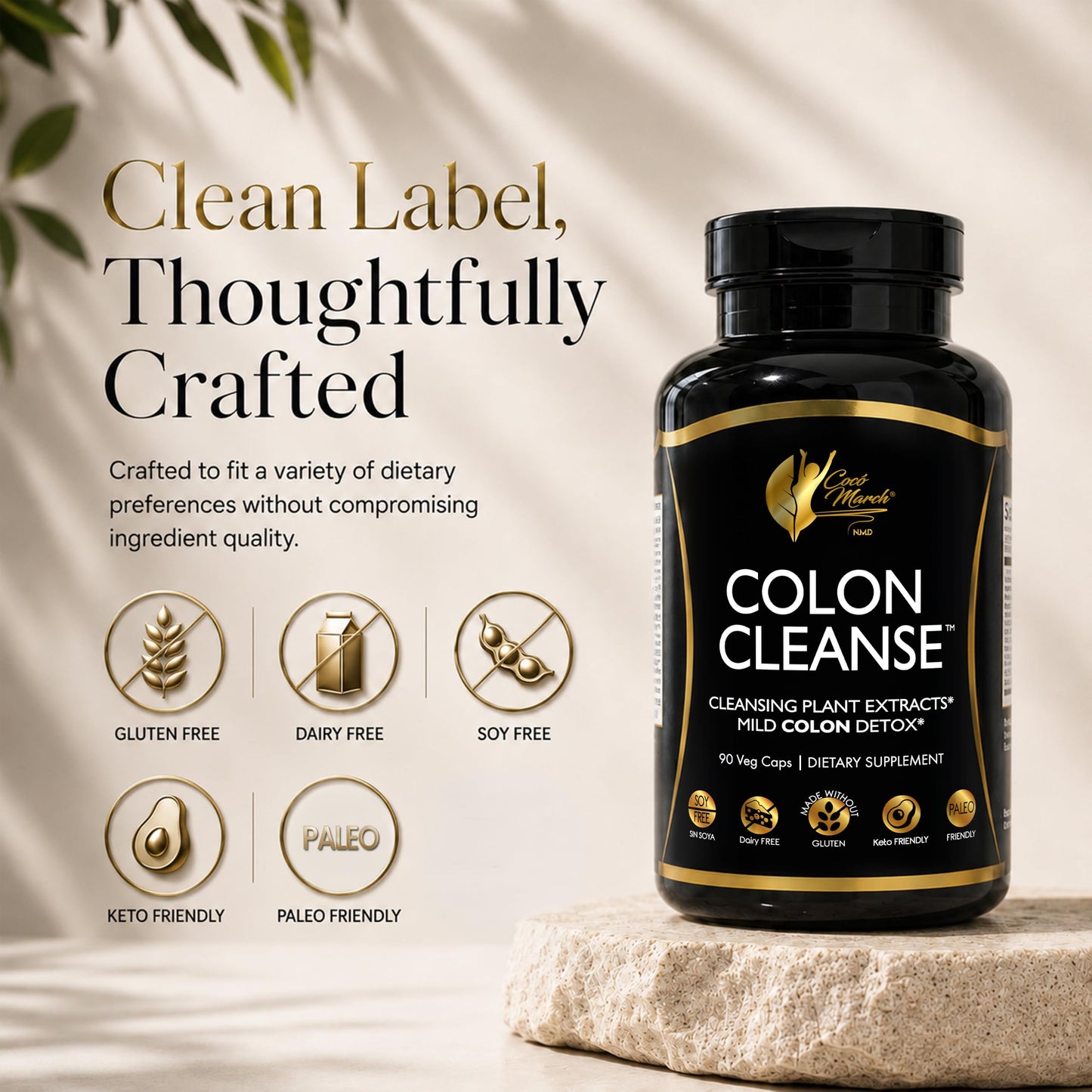 Cocó March N.M.D Colon Cleanse Capsule 60 Count