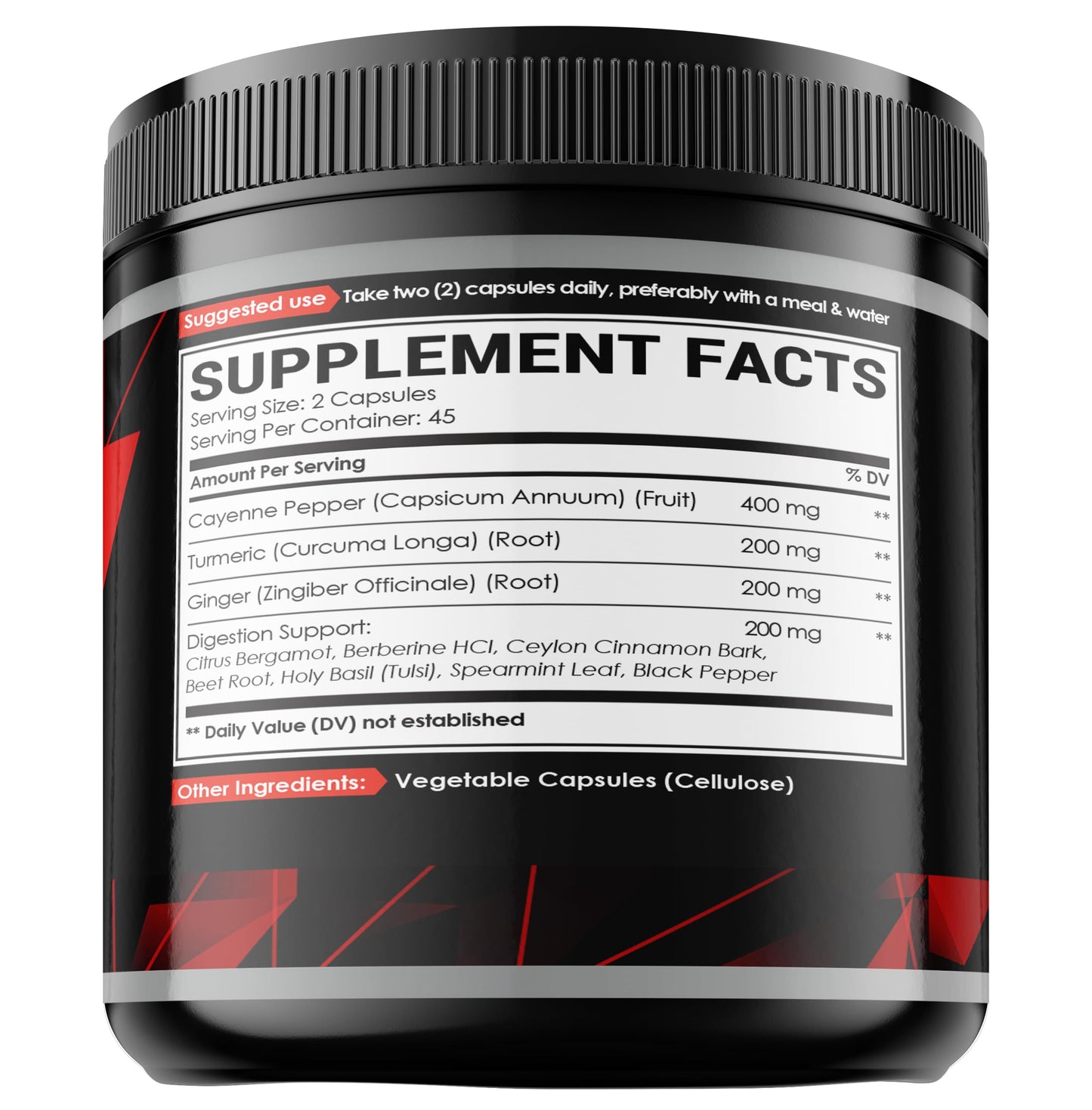 NUQIIT Cayenne Pepper Supplement Capsule, 90 Count