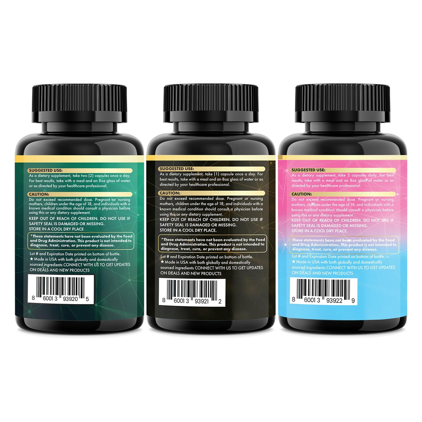Parrox Ultimate Wellness Trio Capsules, 210 Capsules