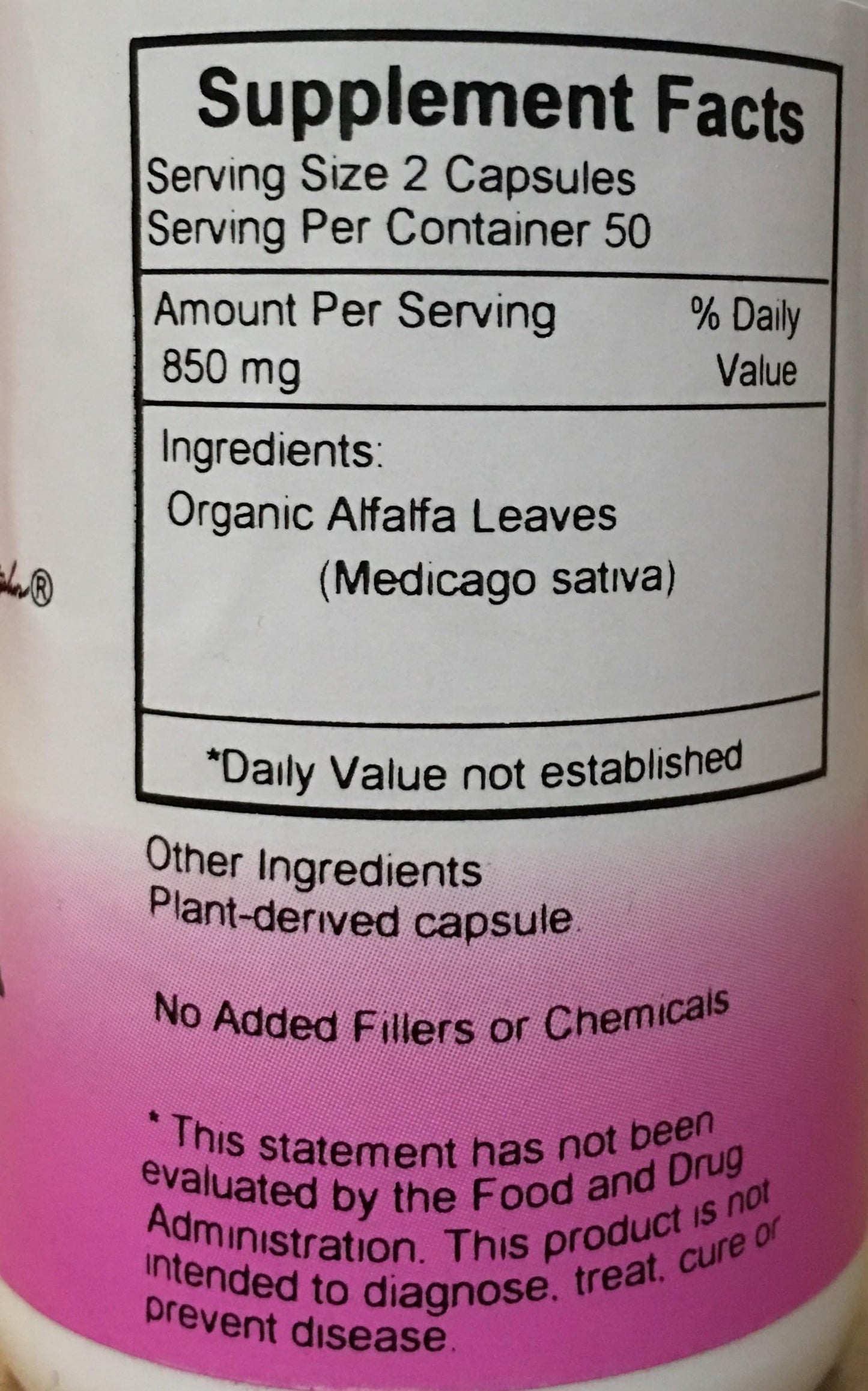 Christopher's Original Formulas Alfalfa Leaves Capsules 100 Capsules