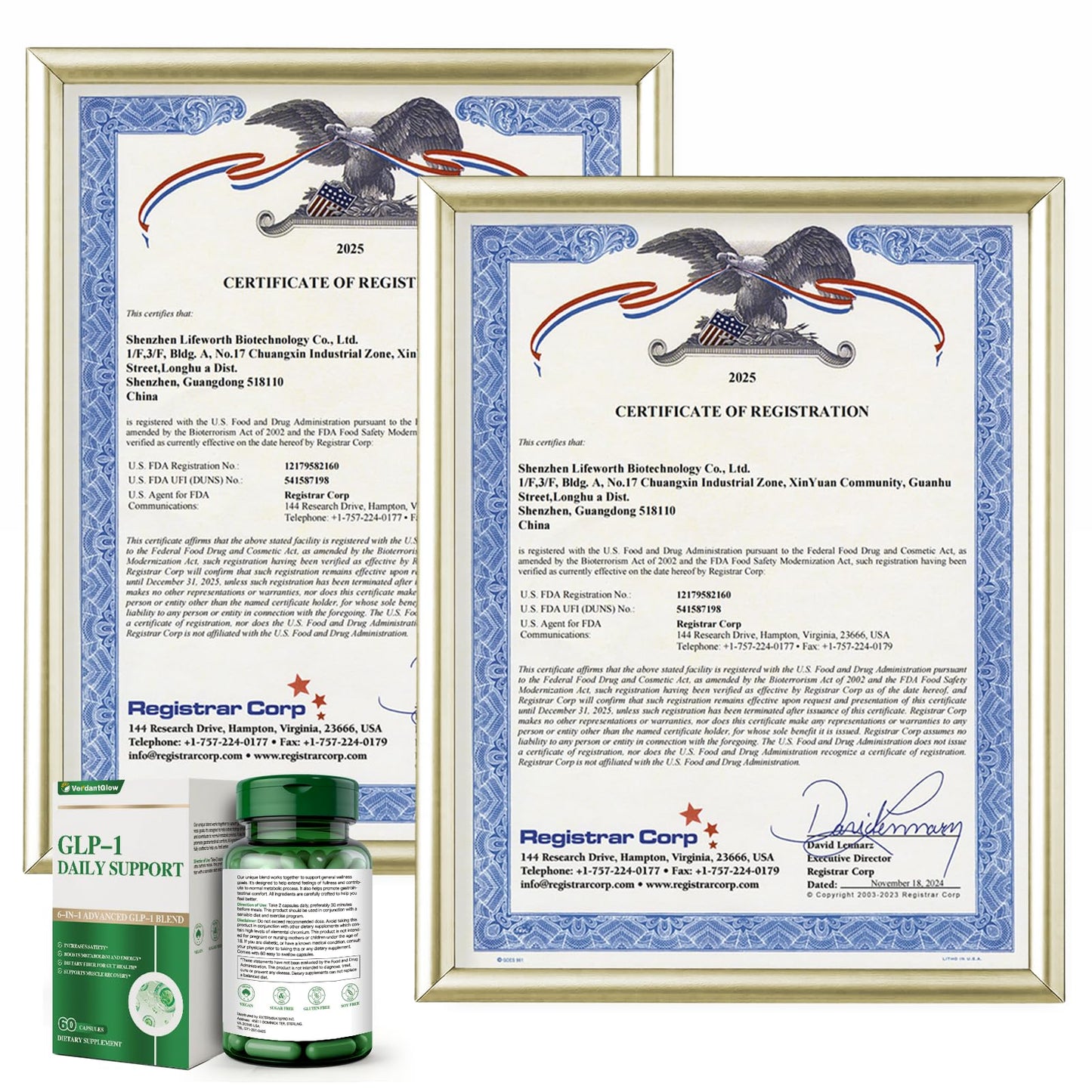 InviGuard 6-in-1 GLP-1 Supplement for Weight Loss, Gut Health & Energy, 60 Capsules