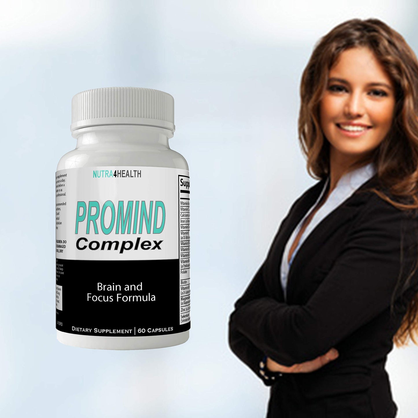Nutra4health Pro Mind Complex Mind Tech Nootropic Capsule, 60 Capsules