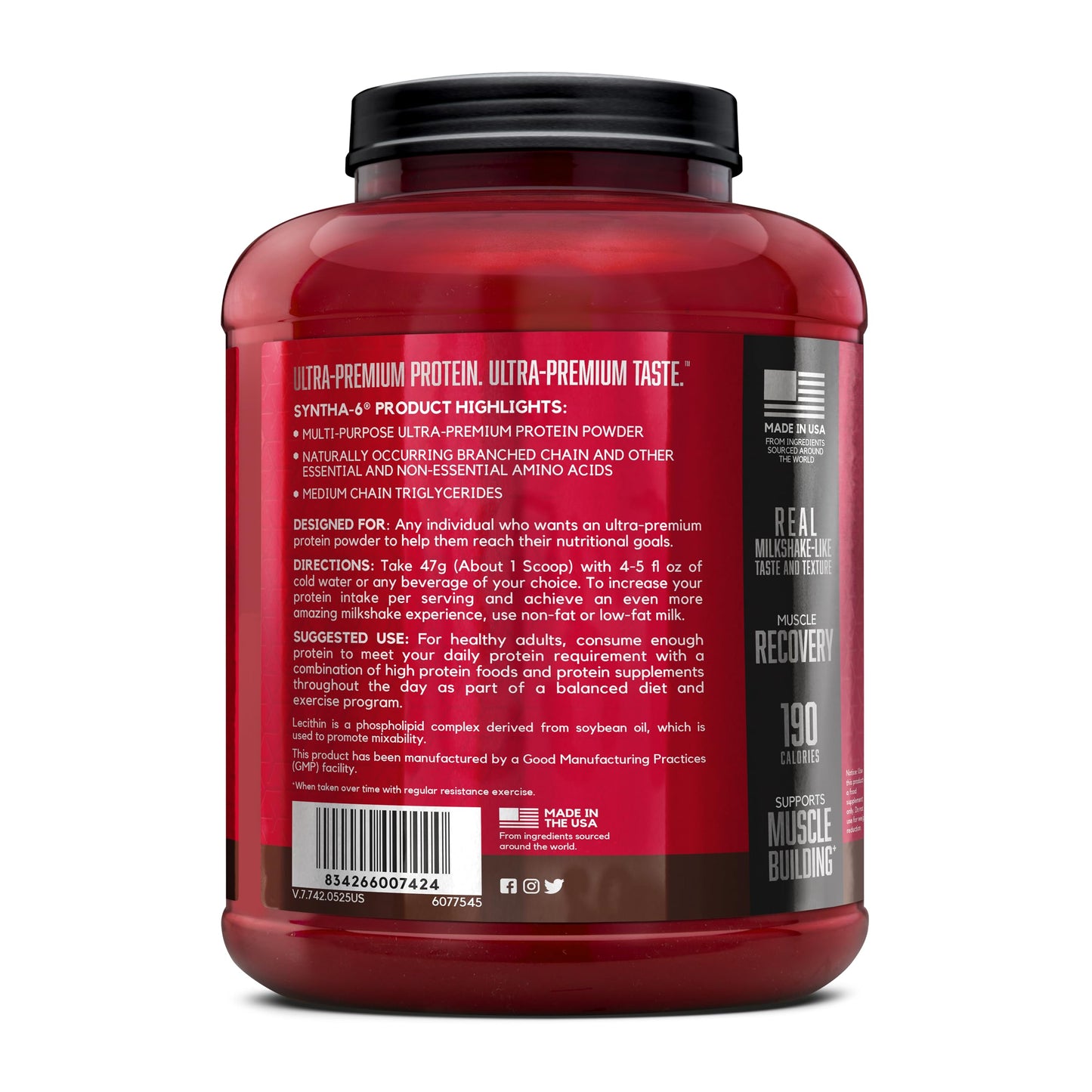 BSN SYNTHA-6 Premium Protein Powder 80 Servings