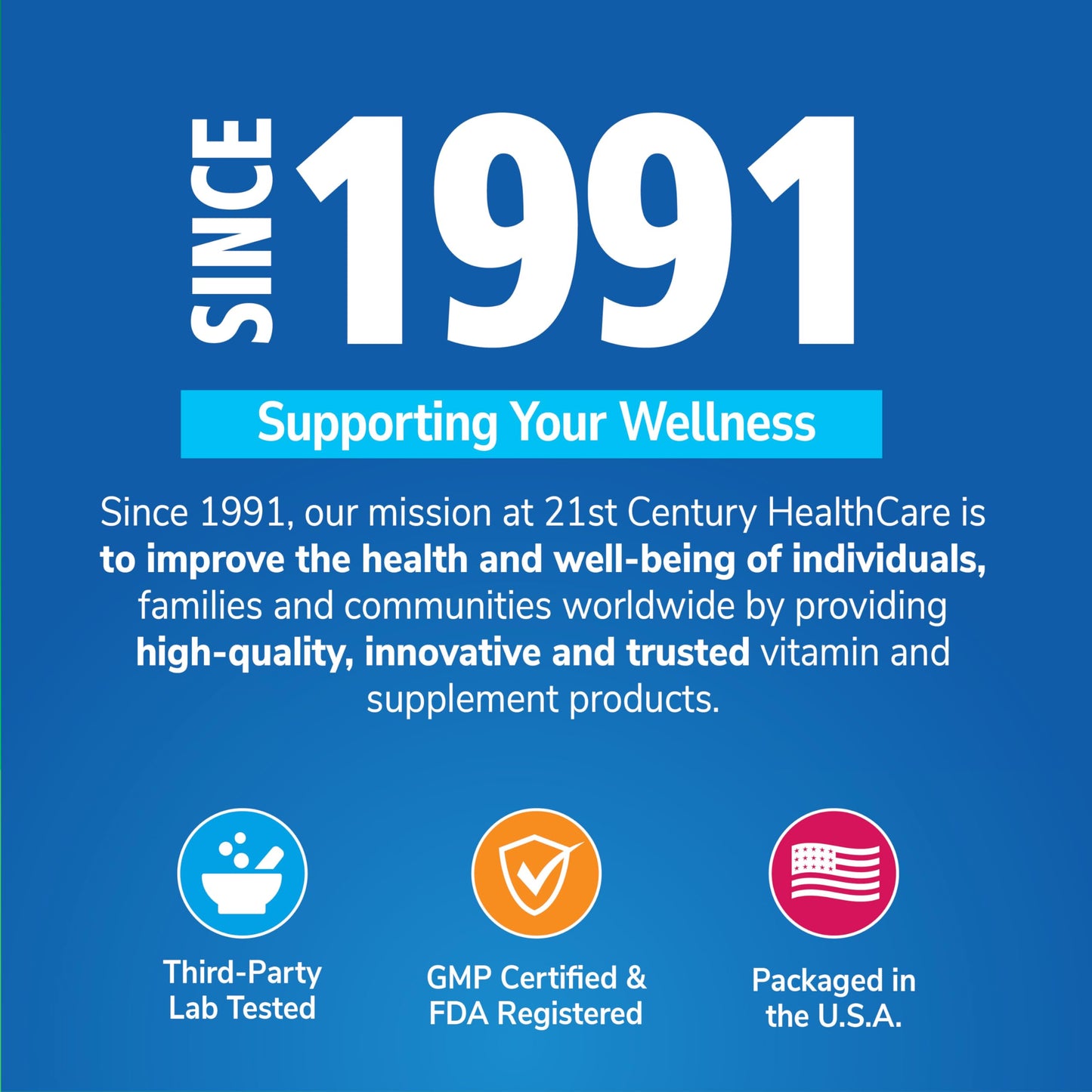 21st Century GLP-1 Daily Support Supplement Capsule, 60 Count