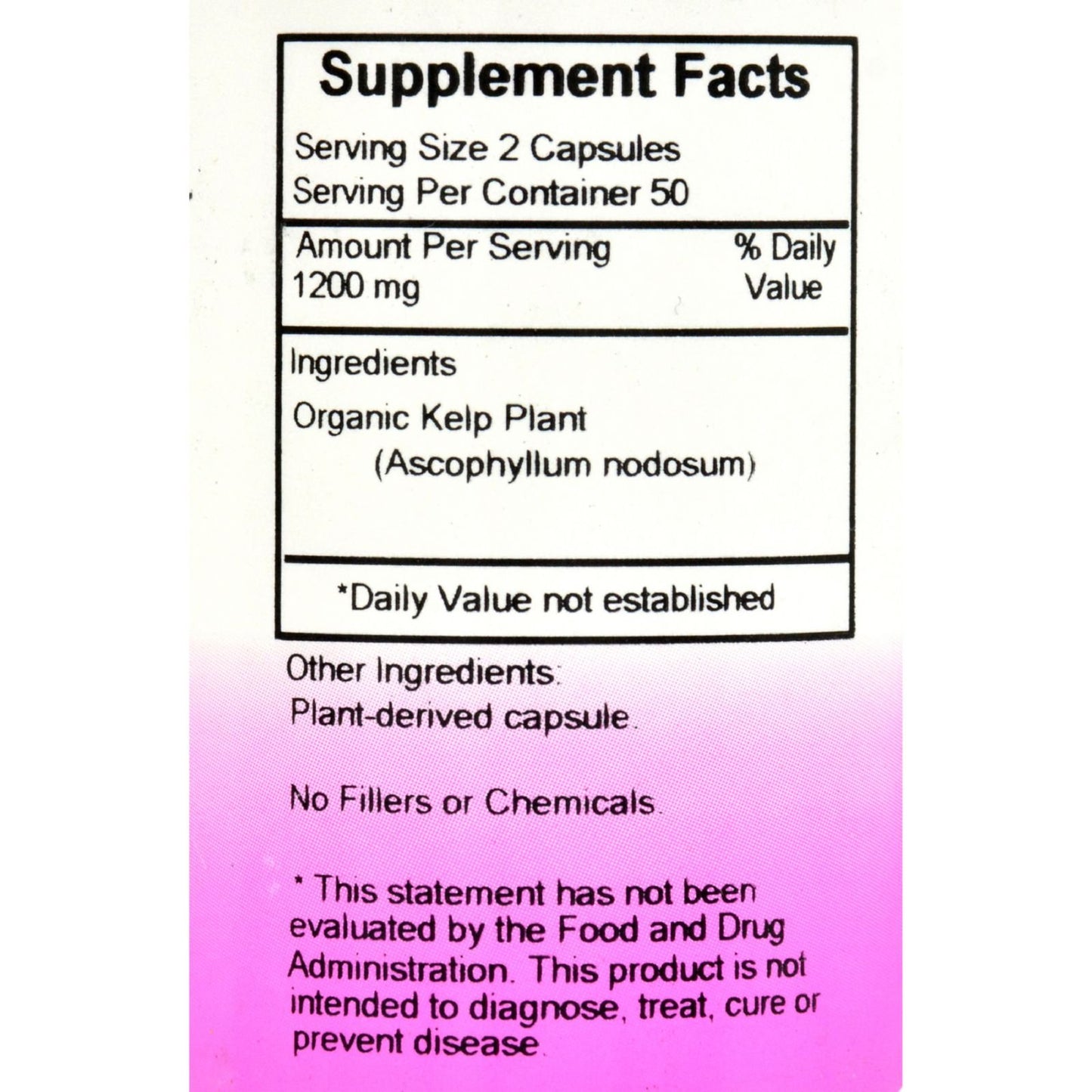 Dr. Christopher's Formulas Kelp Capsules 100
