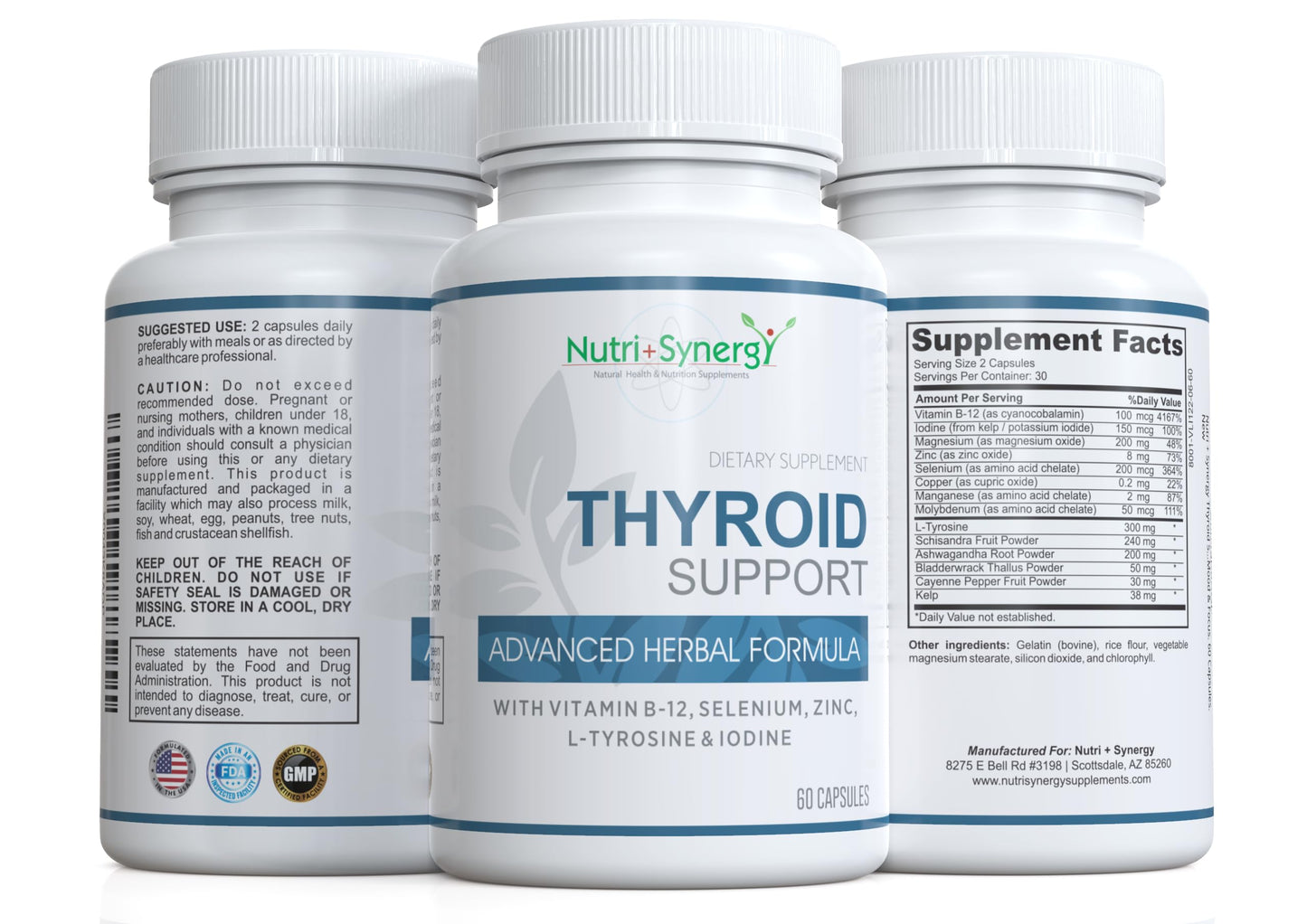Nutri + Synergy Thyroid Support Capsule 60 Capsules