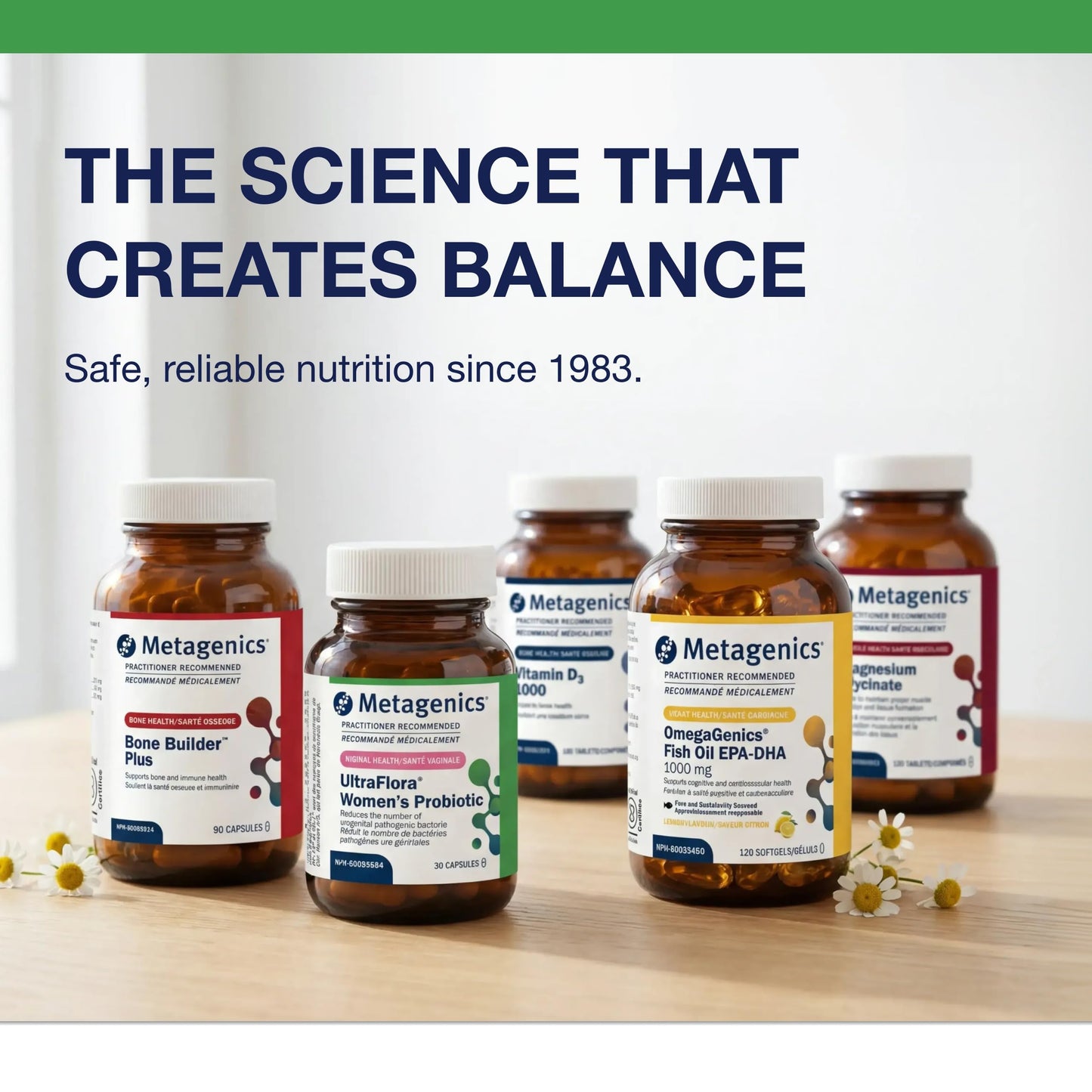 Metagenics UltraFlora Balance Probiotic Supplement 60 Capsules