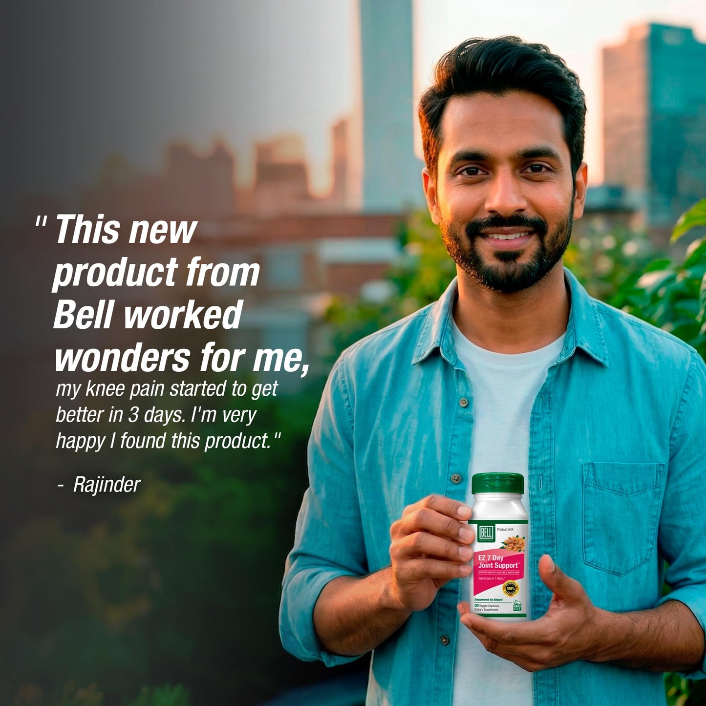 Bell EZ 7 Day Joint Support Capsules, 30 Capsules