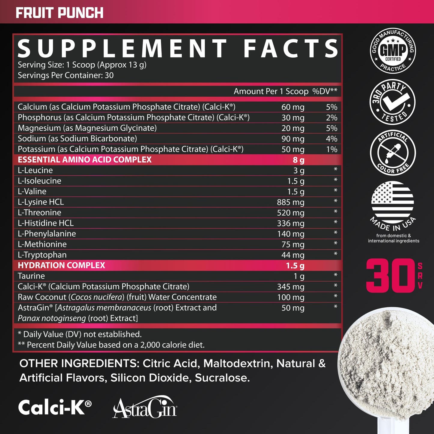 Nutrex Research EAA Hydration Powder 13.76 Ounce