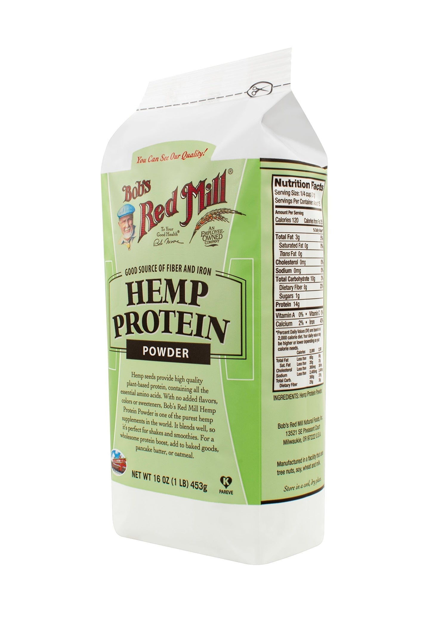 Bob's Red Mill Hemp Protein Powder 16 oz