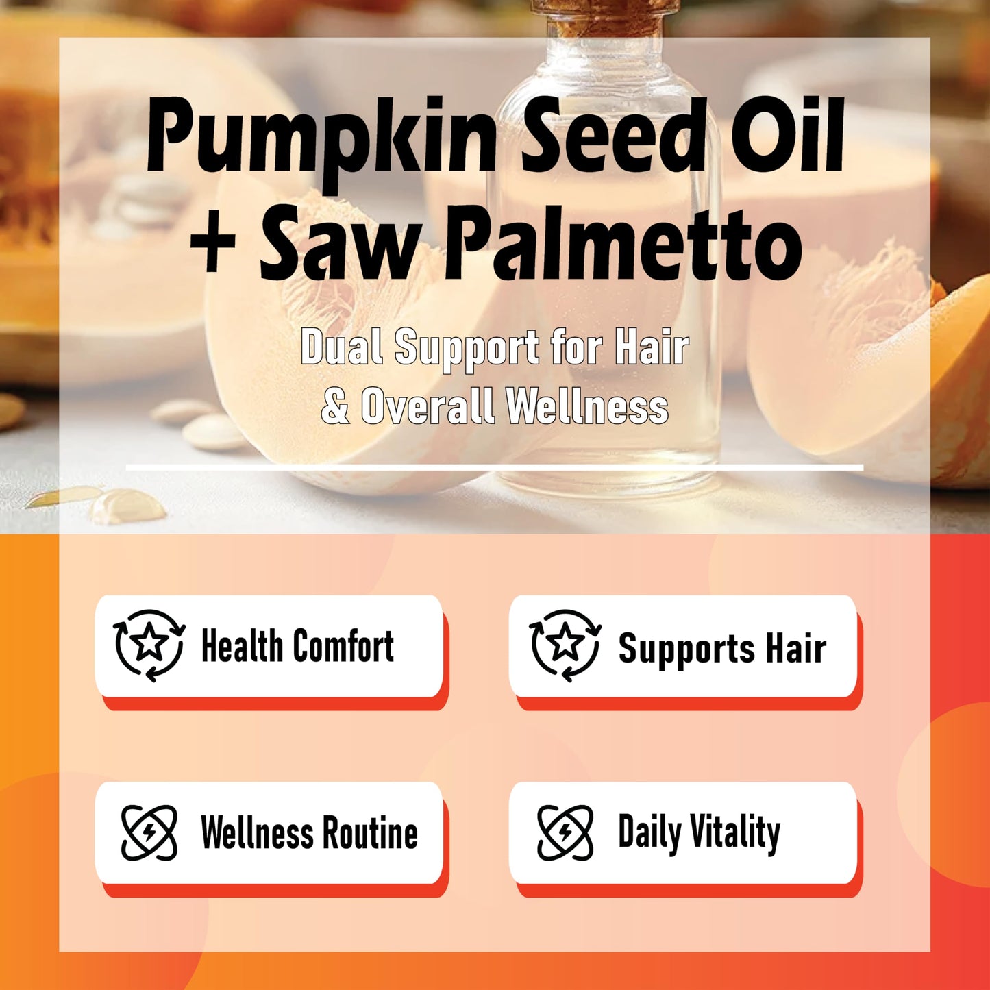BELANO Pumpkin Seed Oil with Saw Palmetto Softgels 60