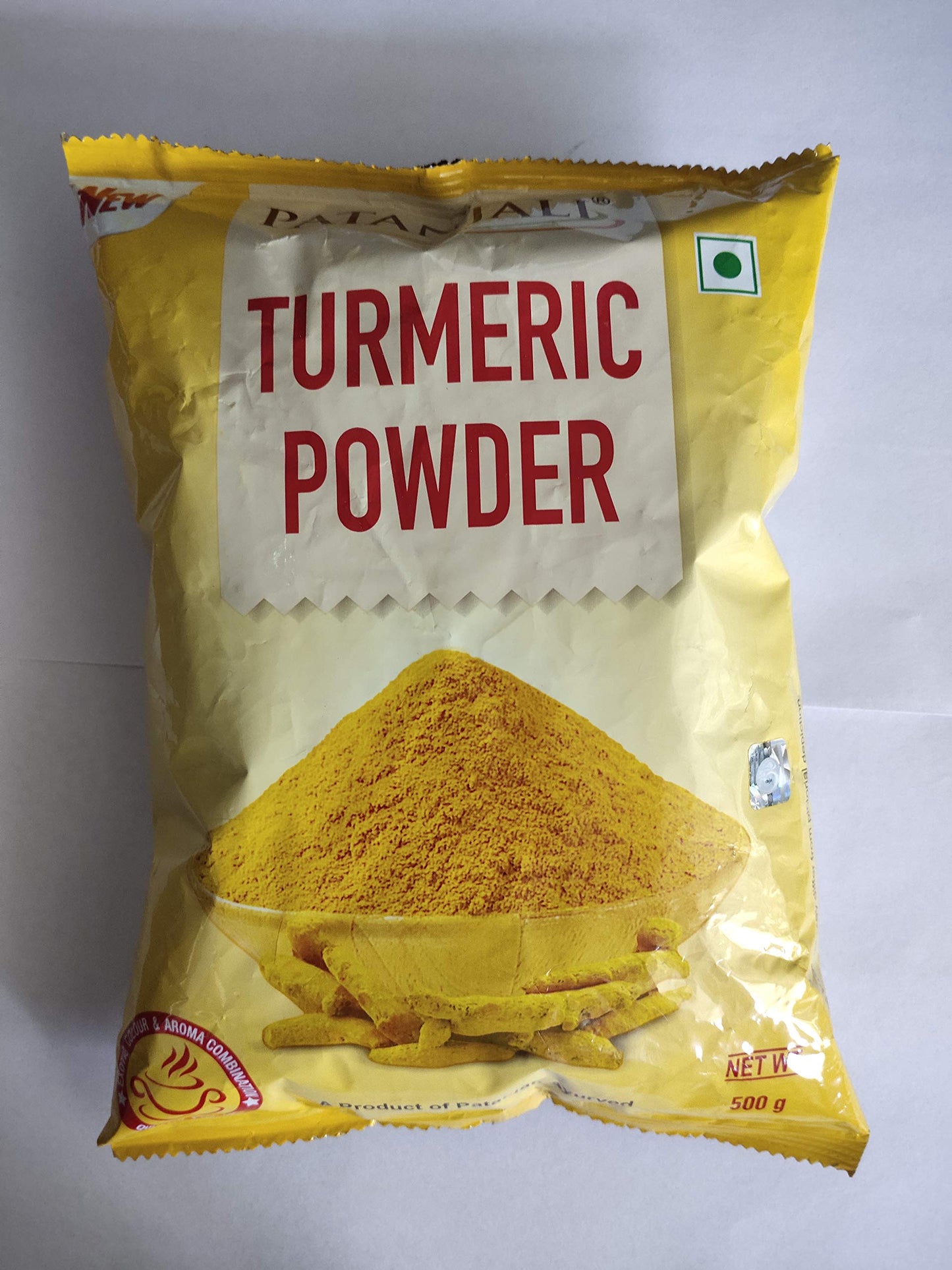 Patanjali Turmeric Powder 500gm Pack of 1