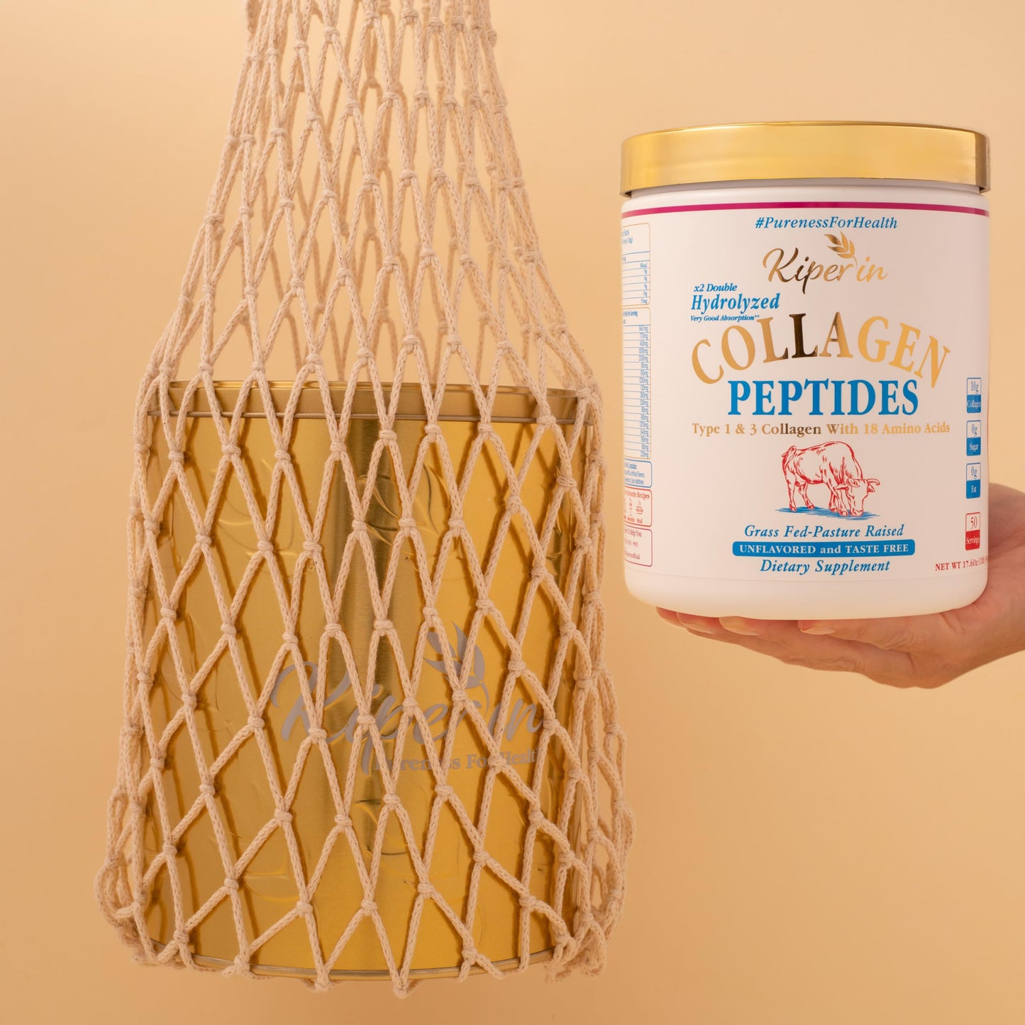 Kiperin Collagen Peptides Powder 1 Count