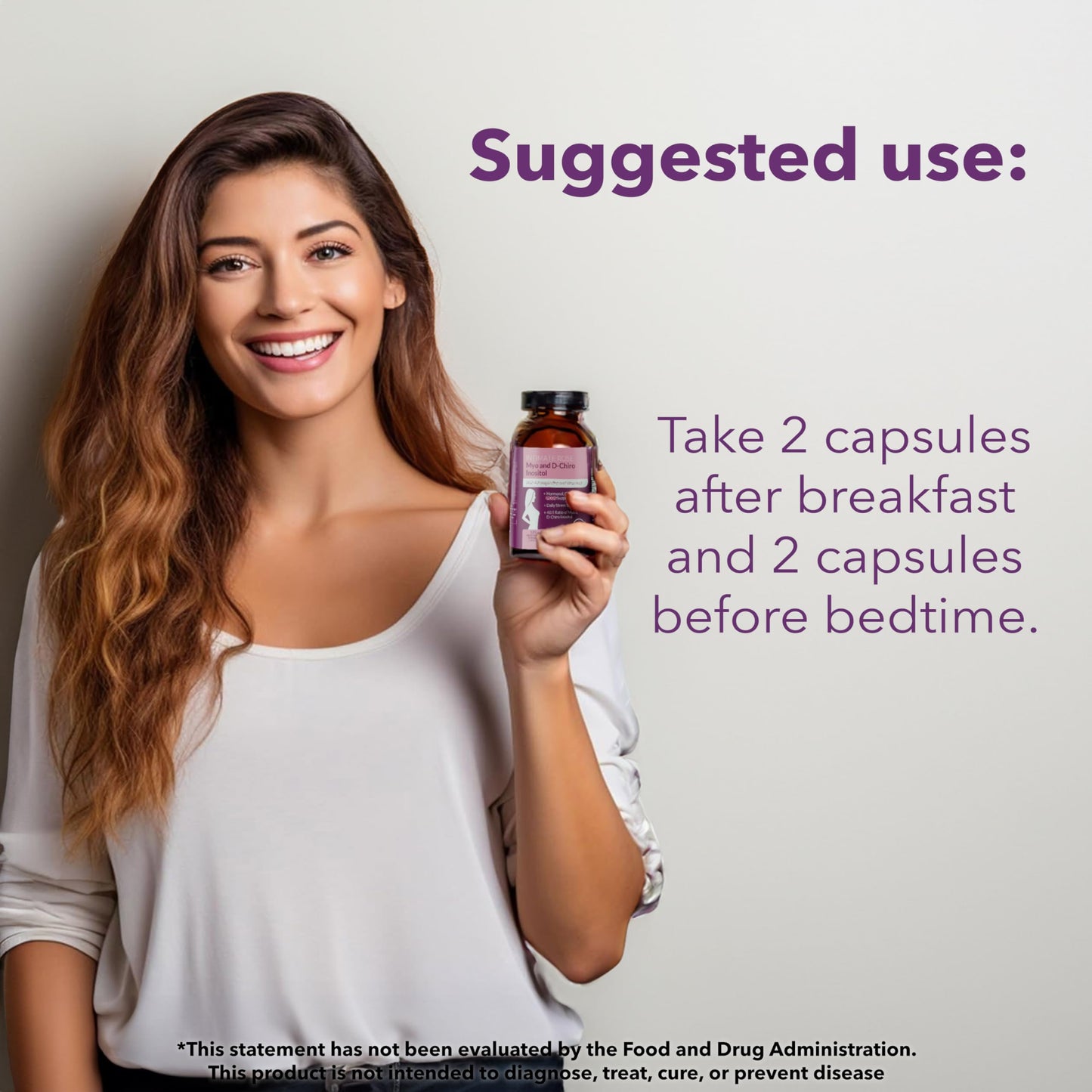 Intimate Rose Myo-Inositol & D-Chiro Inositol Capsules, 180 Capsules