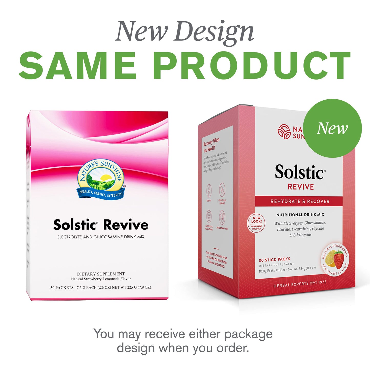 Nature's Sunshine Solstic Revive Powder 7.9 oz