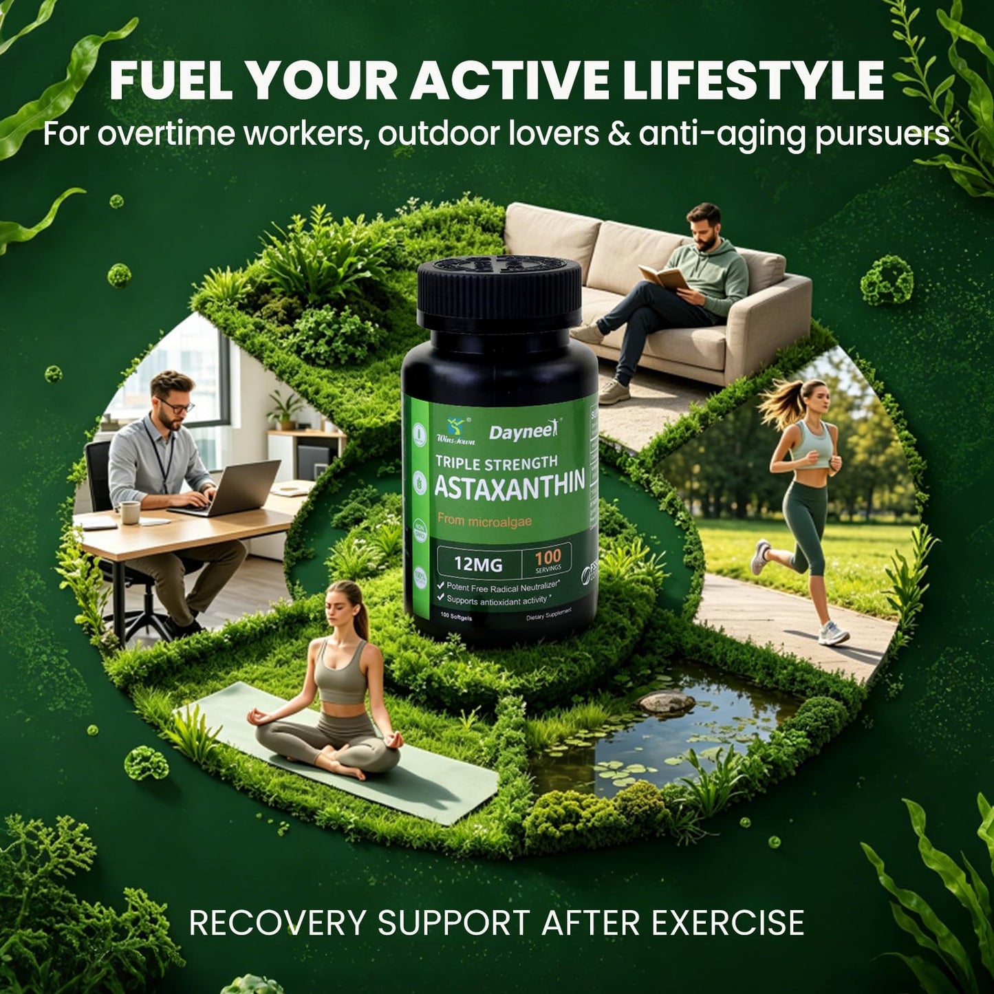 Wins Town Astaxanthin Softgels 100