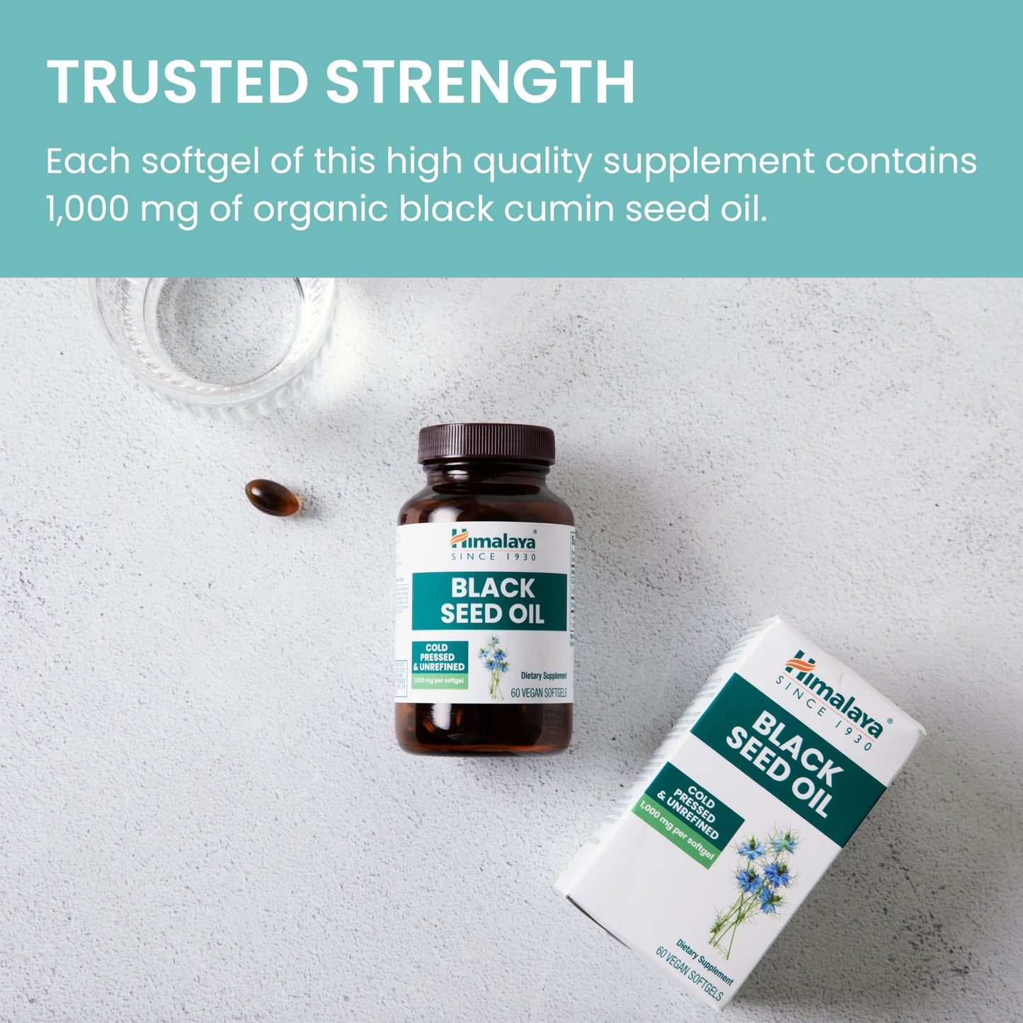 Himalaya Black Seed Oil Softgel, 60 Softgels