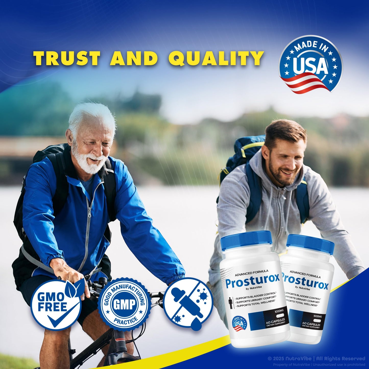 NutraVibe Prosturox Capsule 60 Count