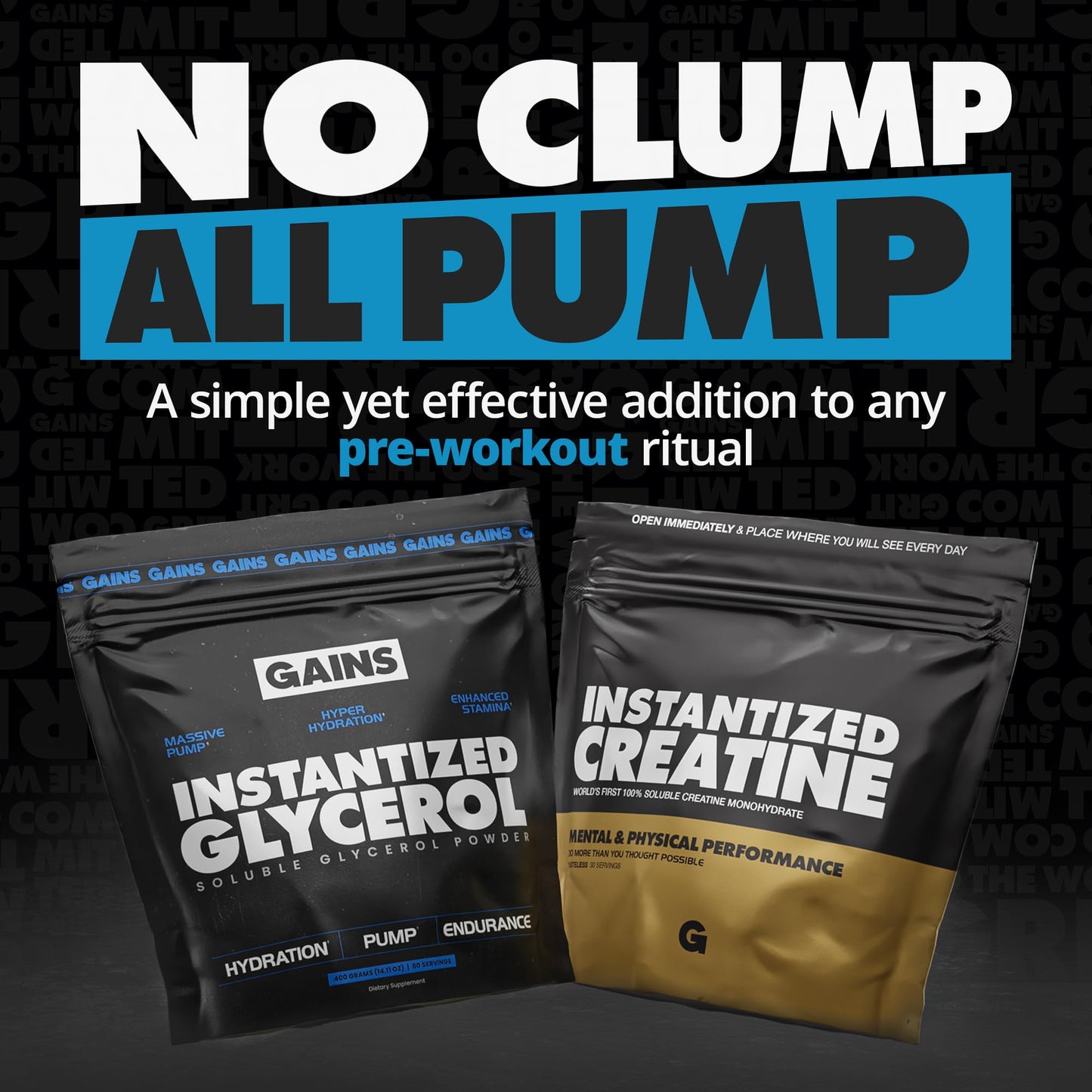 Gains in Bulk Instantized Glycerol Powder, 15 Ounce