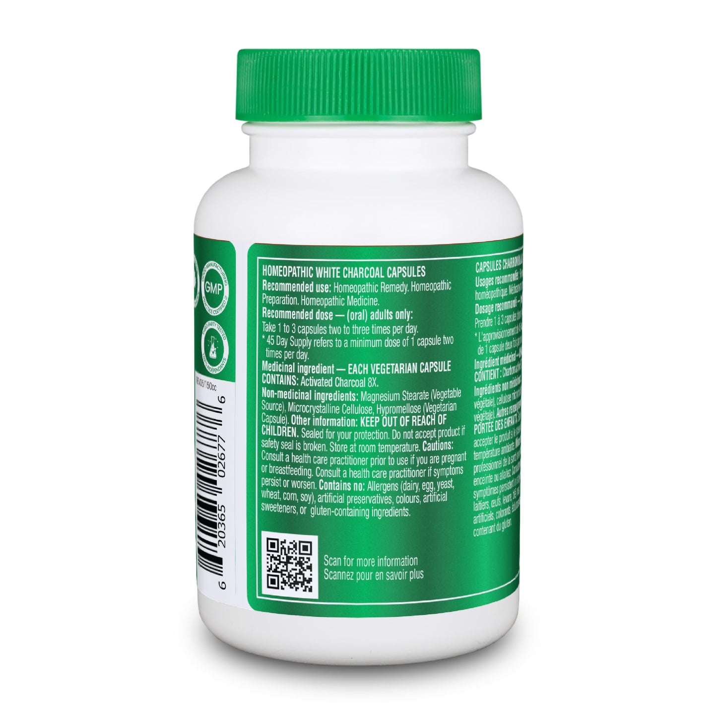 Organika Activated Charcoal Powder 90 Count