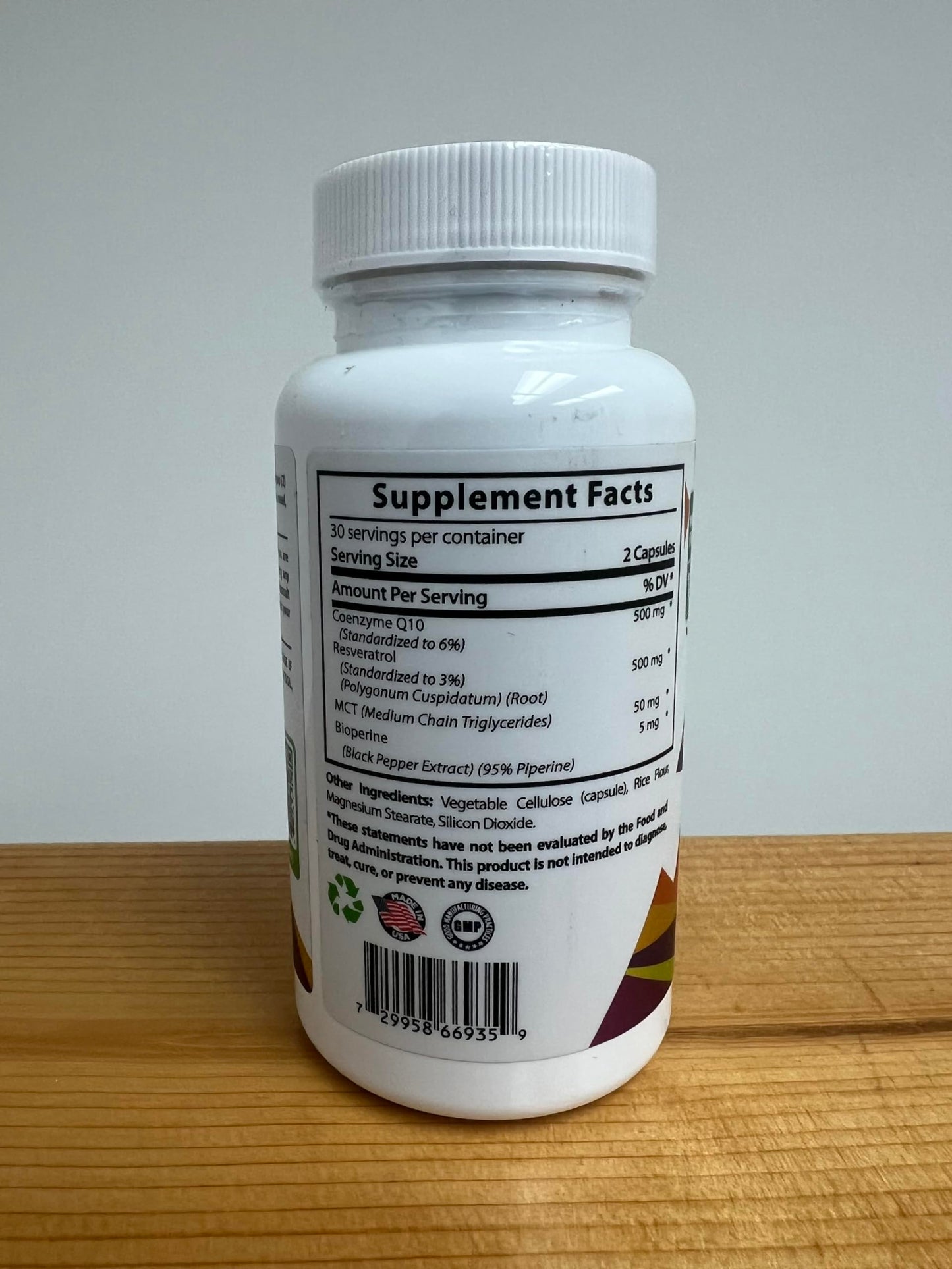 Sundhed Natural CoQ10 Powerful Antioxidant Capsules, 60 Count