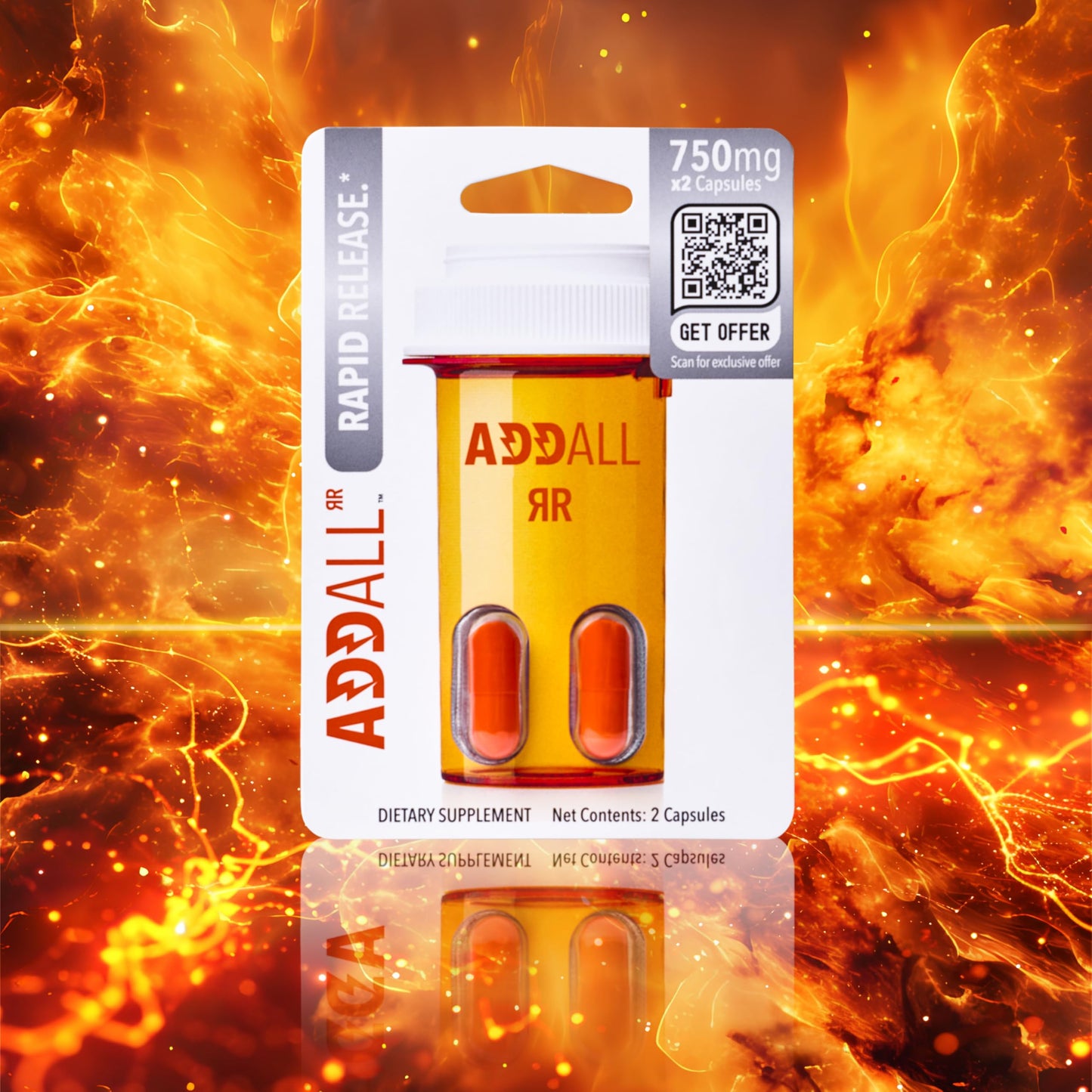Addall Rapid Release Supplement 24 Capsules