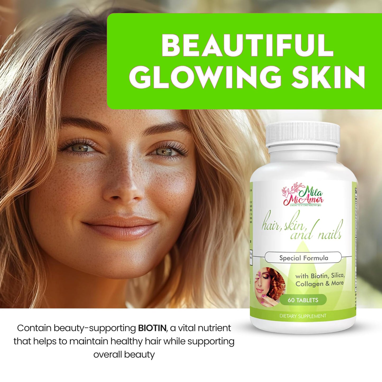 Mila Miamor Hair, Skin & Nails - Special Formula 60 Capsules