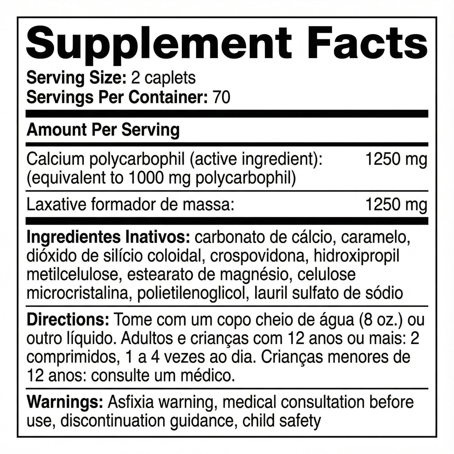 Generic Fiber Therapy 625 mg Caplets, 140 Count