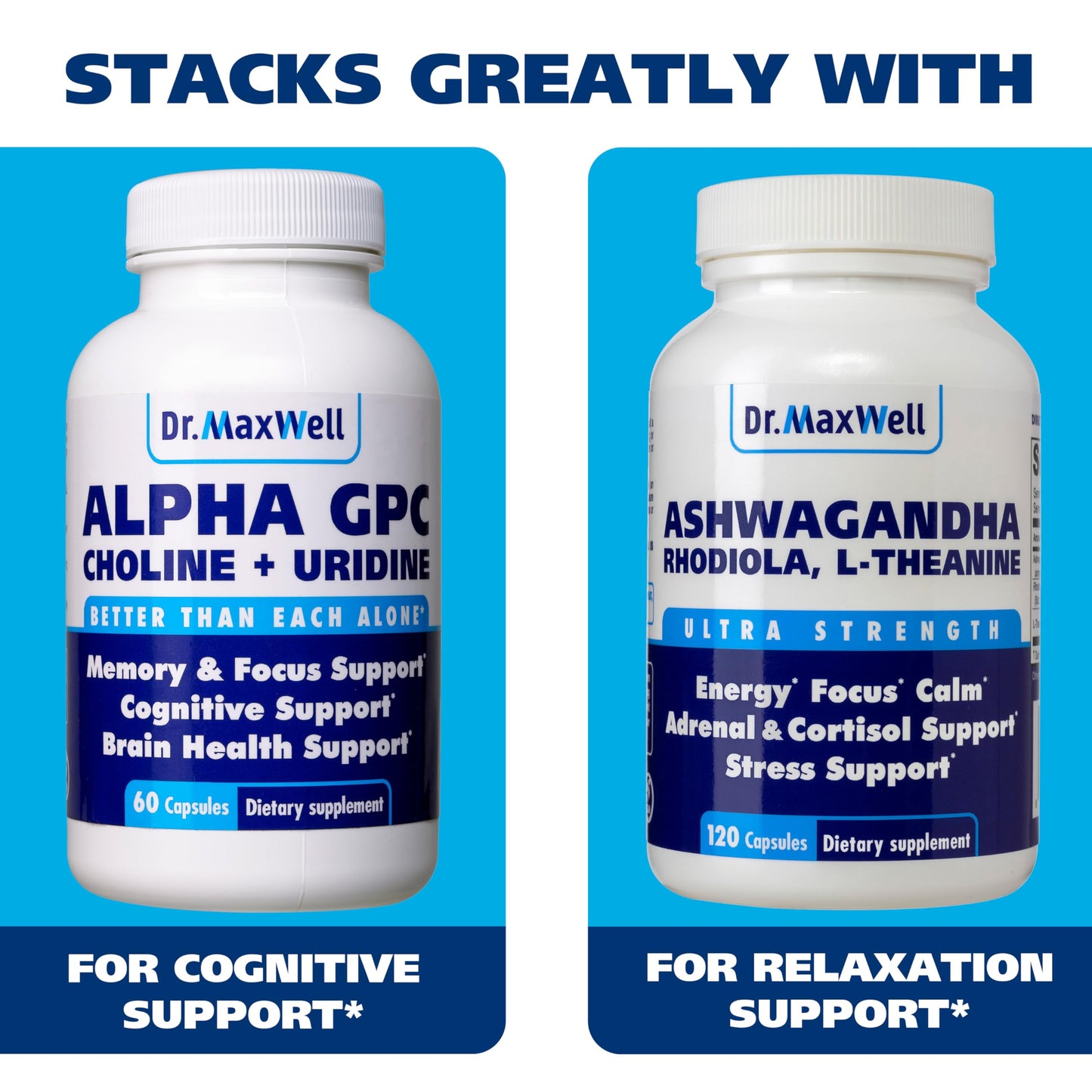 Dr. Maxwell Phosphatidylserine & Bacopa Monnieri Capsules 120