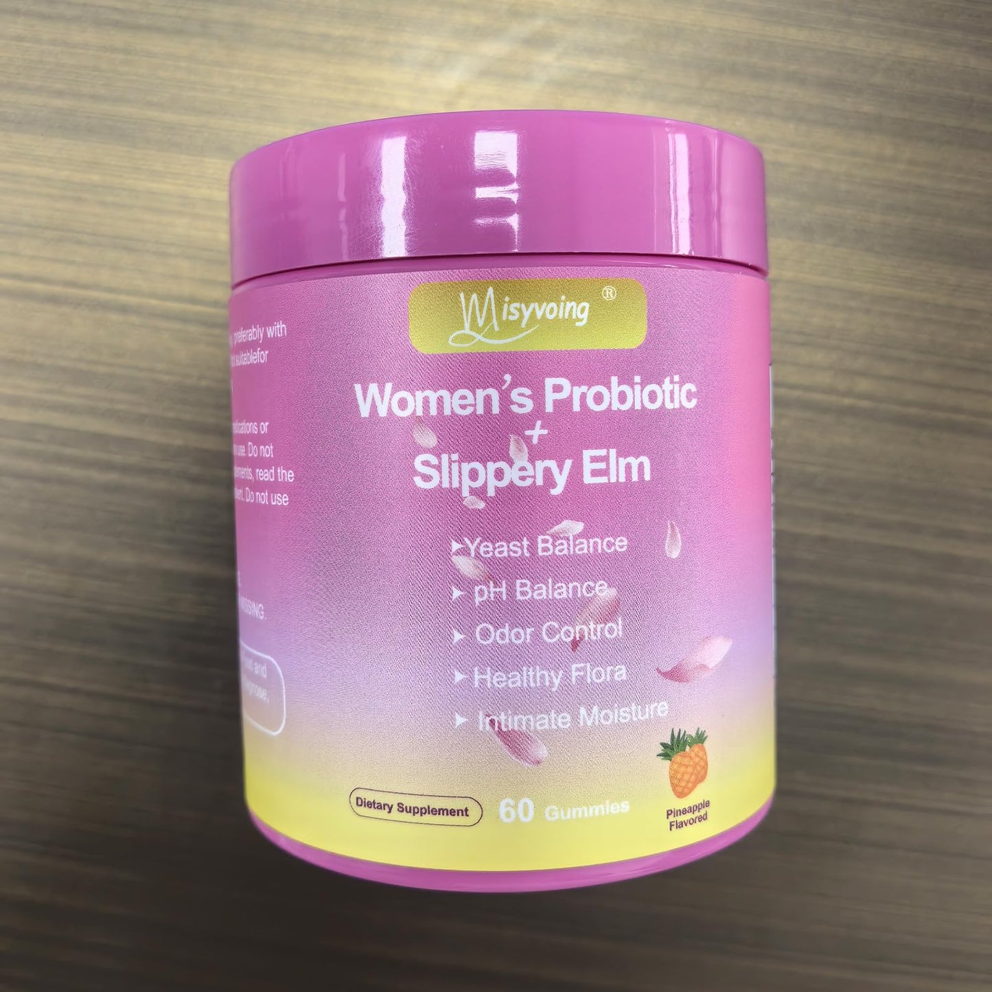 Misyvoing Her Juicy Feminine Probiotics for pH Balance Gummies, 60 Count