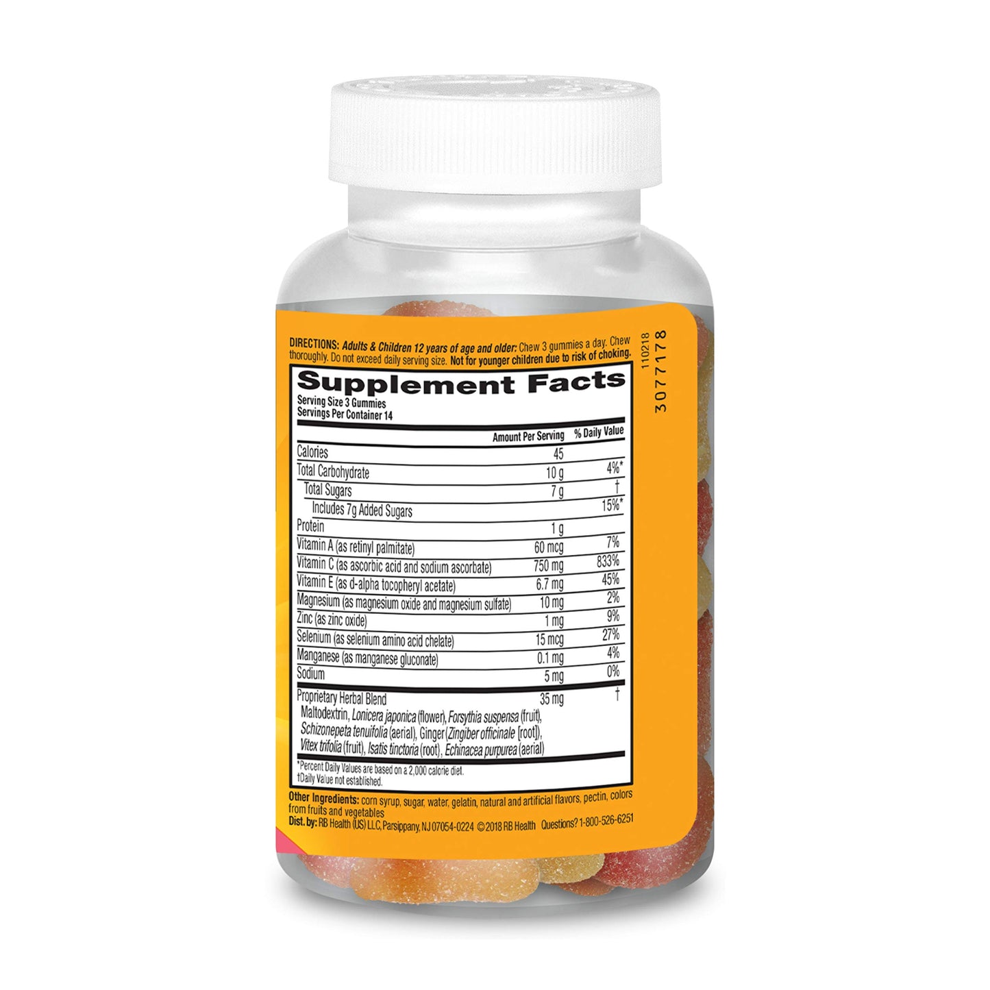 Airborne Immune Support Gummies 42 Count