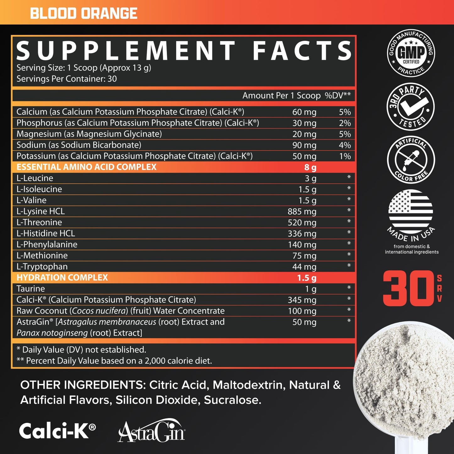 Nutrex Research EAA Hydration Powder 13.8 Ounce