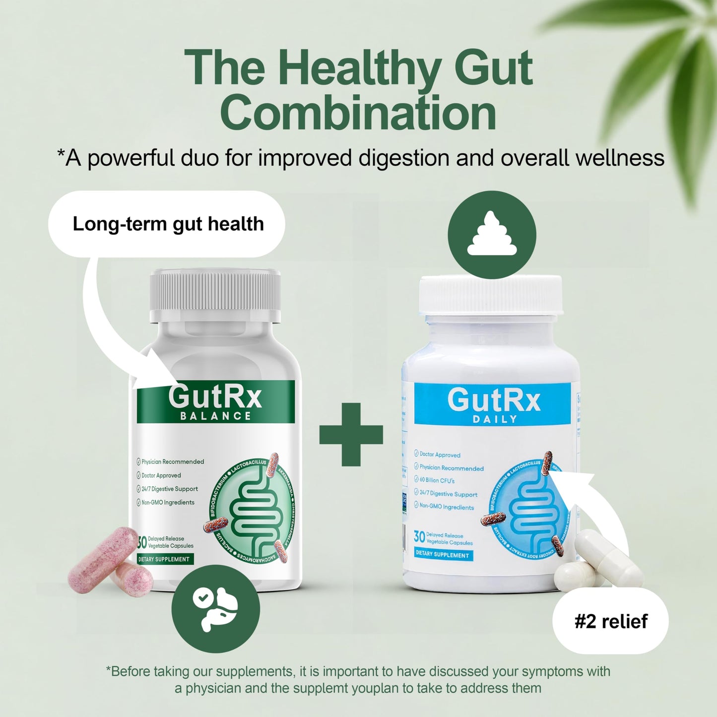 GutRx Balance Probiotics Capsule, 30 Count