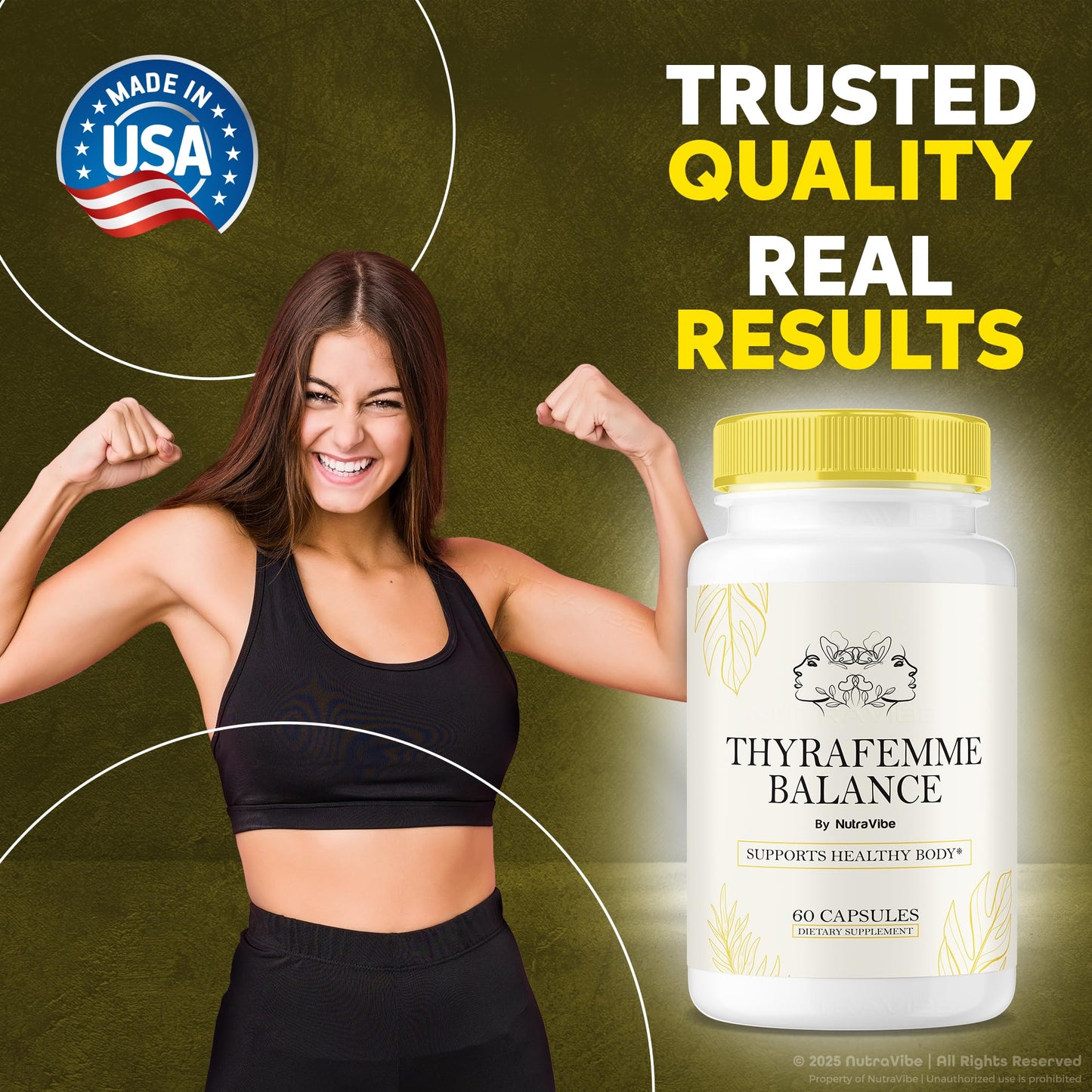 NutraVibe ThyraFemme Balance Capsules 180