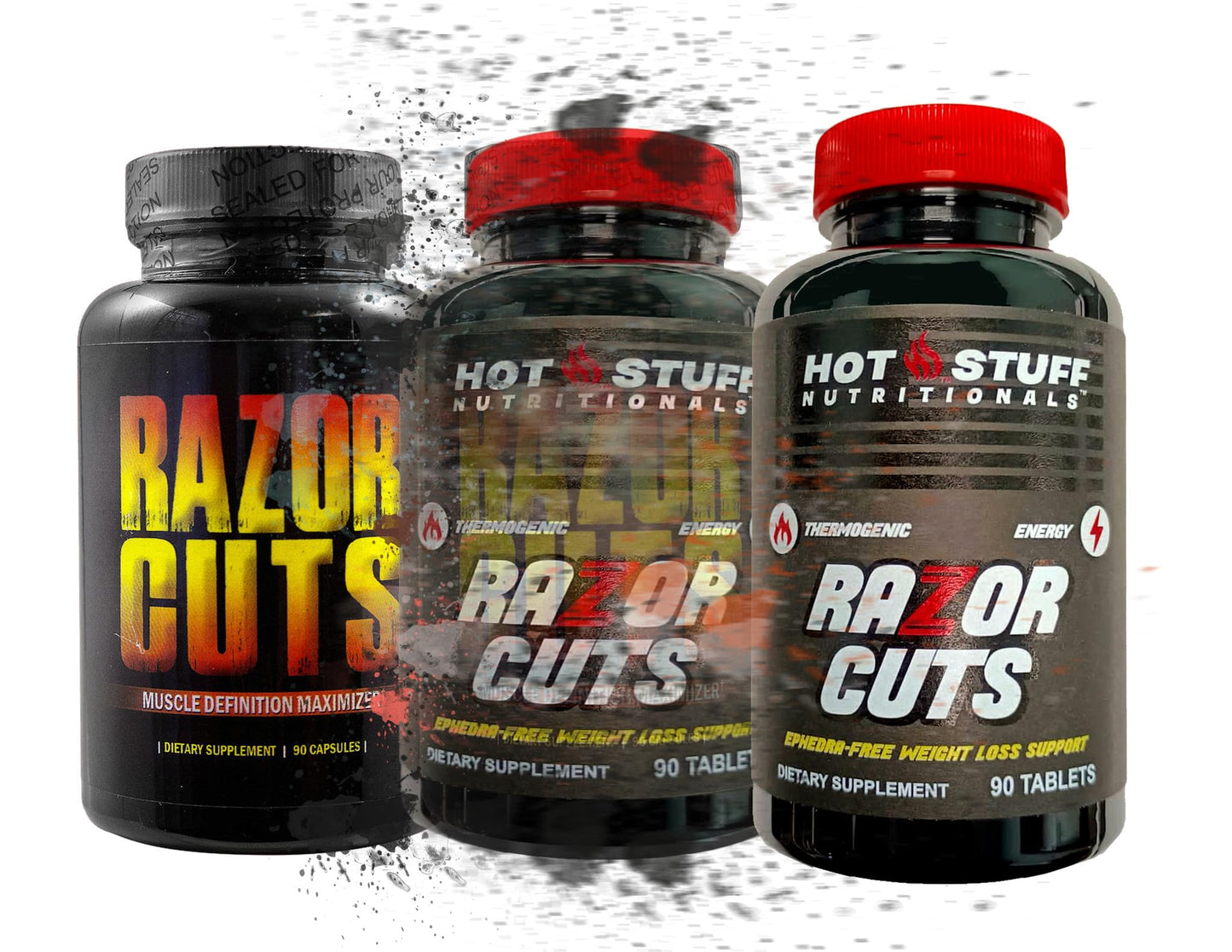 Hot Stuff Nutritionals Razor Cuts 90 Capsules