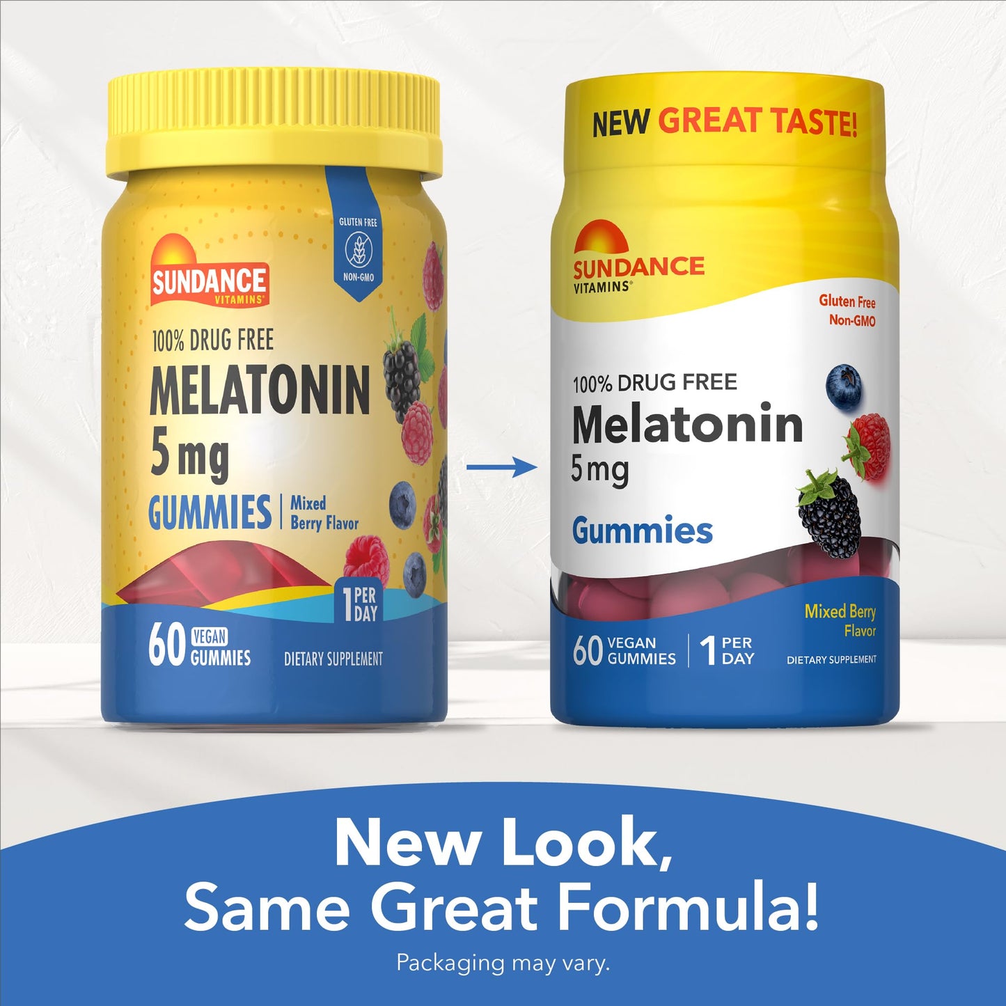 Sundance Melatonin Gummies 5mg Gummy, 60 Count